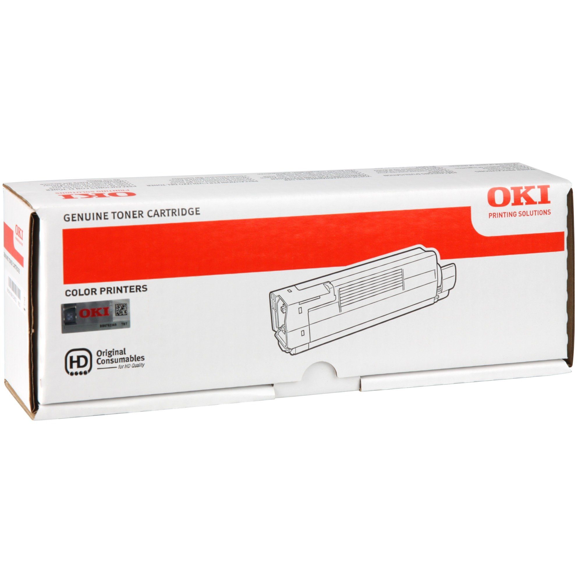 OKI Tonerkartusche OKI Toner cyan 46507507