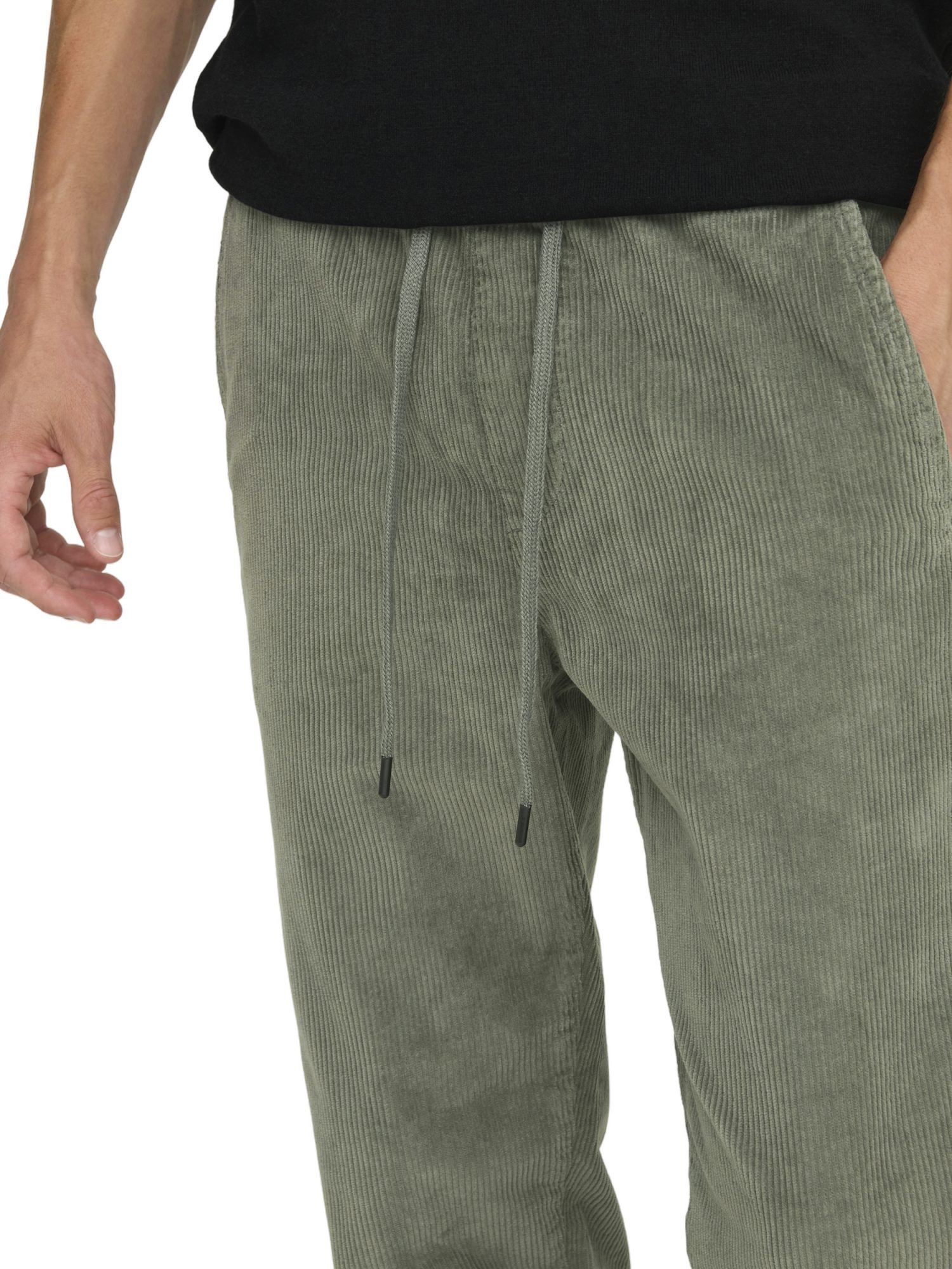 ONLY & SONS Stoffhose 2027-4 AW (NOOS) (VD) grün,Casual,Baumwolle,Strukturiert,Regular Fit,Mittel – Bild 3 von 5