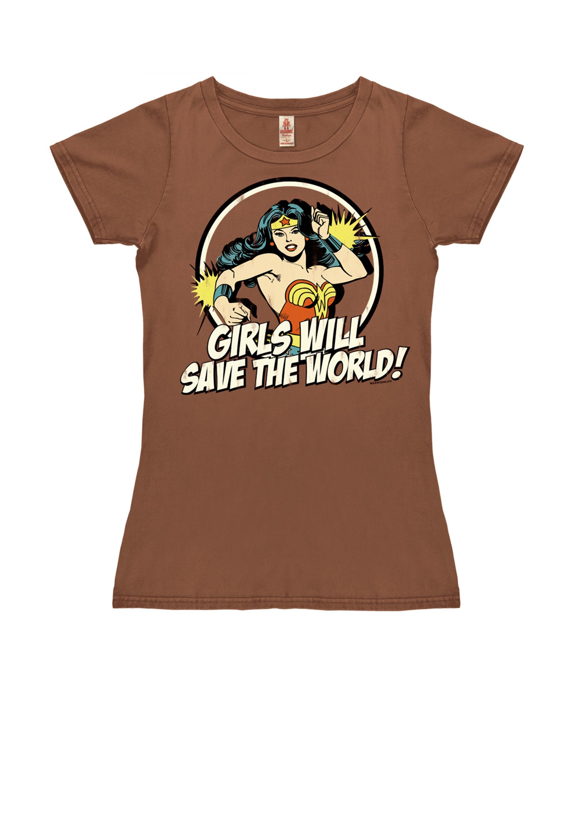 T-Shirt DC - Wonder Woman - Girls Will
