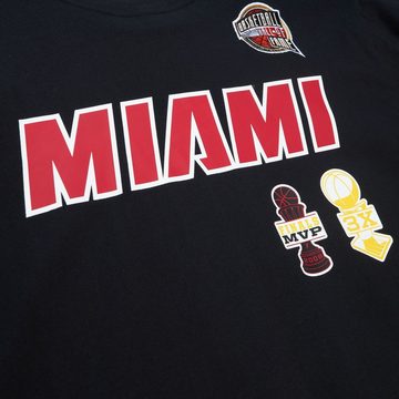 Mitchell & Ness Print-Shirt Dwyane Wade Miami Heat HALL OF FAME