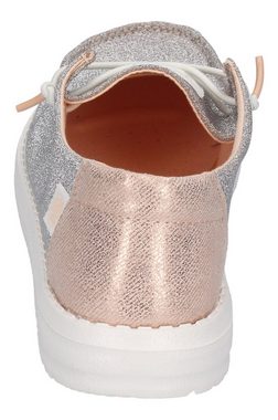 Hey Dude WENDY METALLIC SPARKLE Sneaker Rose Gold