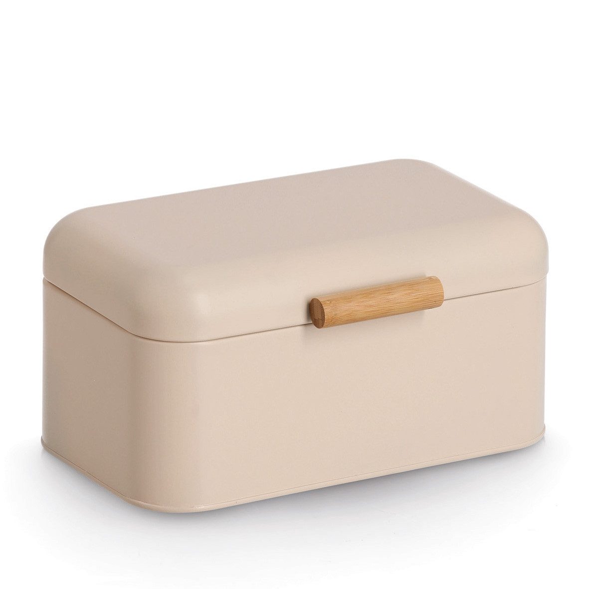 Zeller Present Brotkasten Brotbox, Metall/Bambus, Bambus, Stahl, (1-tlg), ca. 30,5x20,5x15 cm