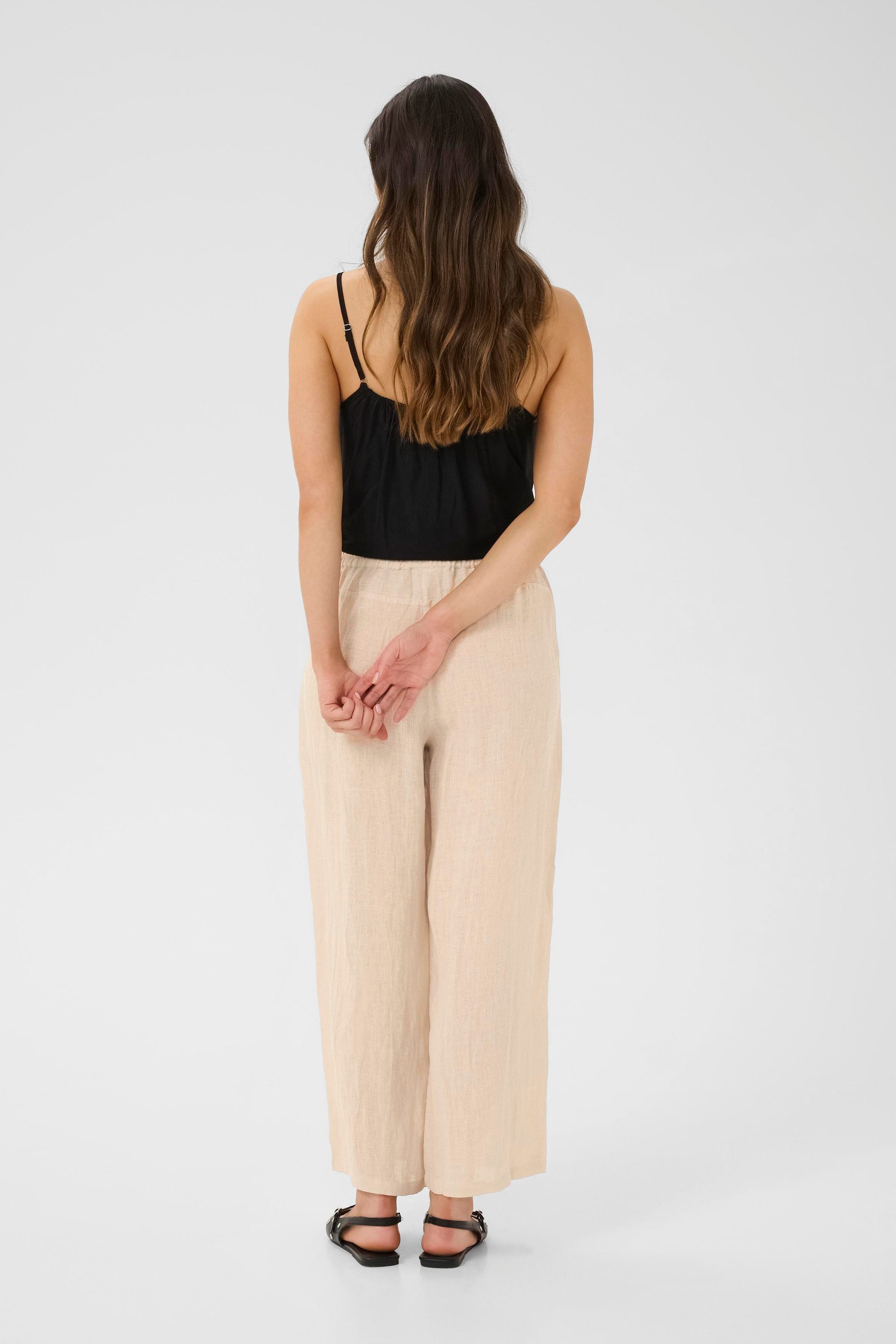 Cream Stoffhose Casual Hose CRBellis