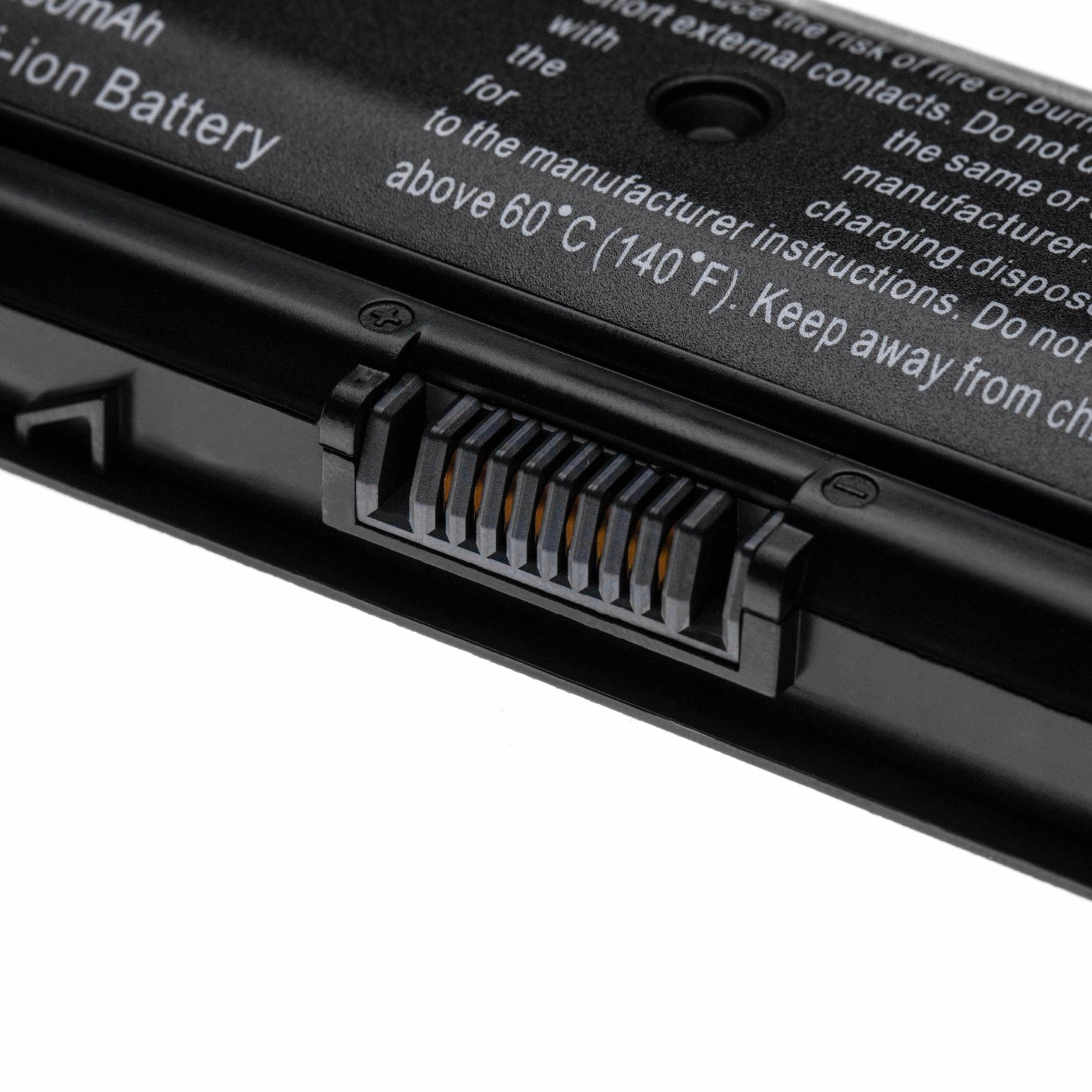 vhbw Akku Ersatz für HP TPN-L112, TPN-Q120, TPN-Q119, TPN-L111, TPN-L110, Laptop-Akku Akku Li-Ion 5200 mAh (10,8 V, 1 St), Leistungsfähiger Austausch-Akku für Notebook, Wiederaufladbar, Jede
