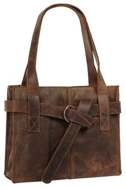 Bagan Shopper, echt Leder