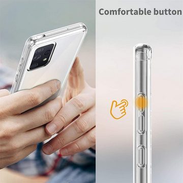 CoolGadget Handyhülle Transparent Ultra Slim Case für Samsung Galaxy A33 5G 6,4 Zoll, Silikon Hülle Dünne Schutzhülle für Samsung A33 5G Hülle