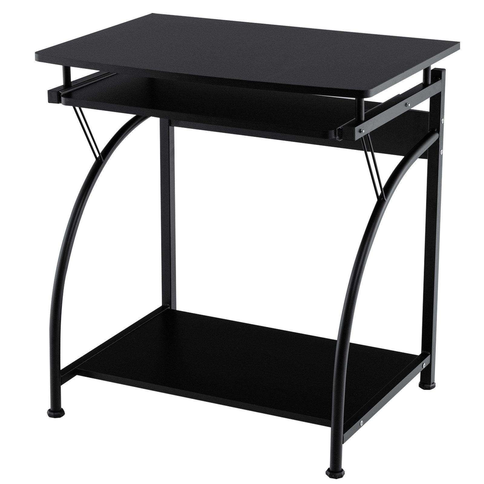 COSTWAY Computertisch, mit Tastaturablage, 70x47x75cm