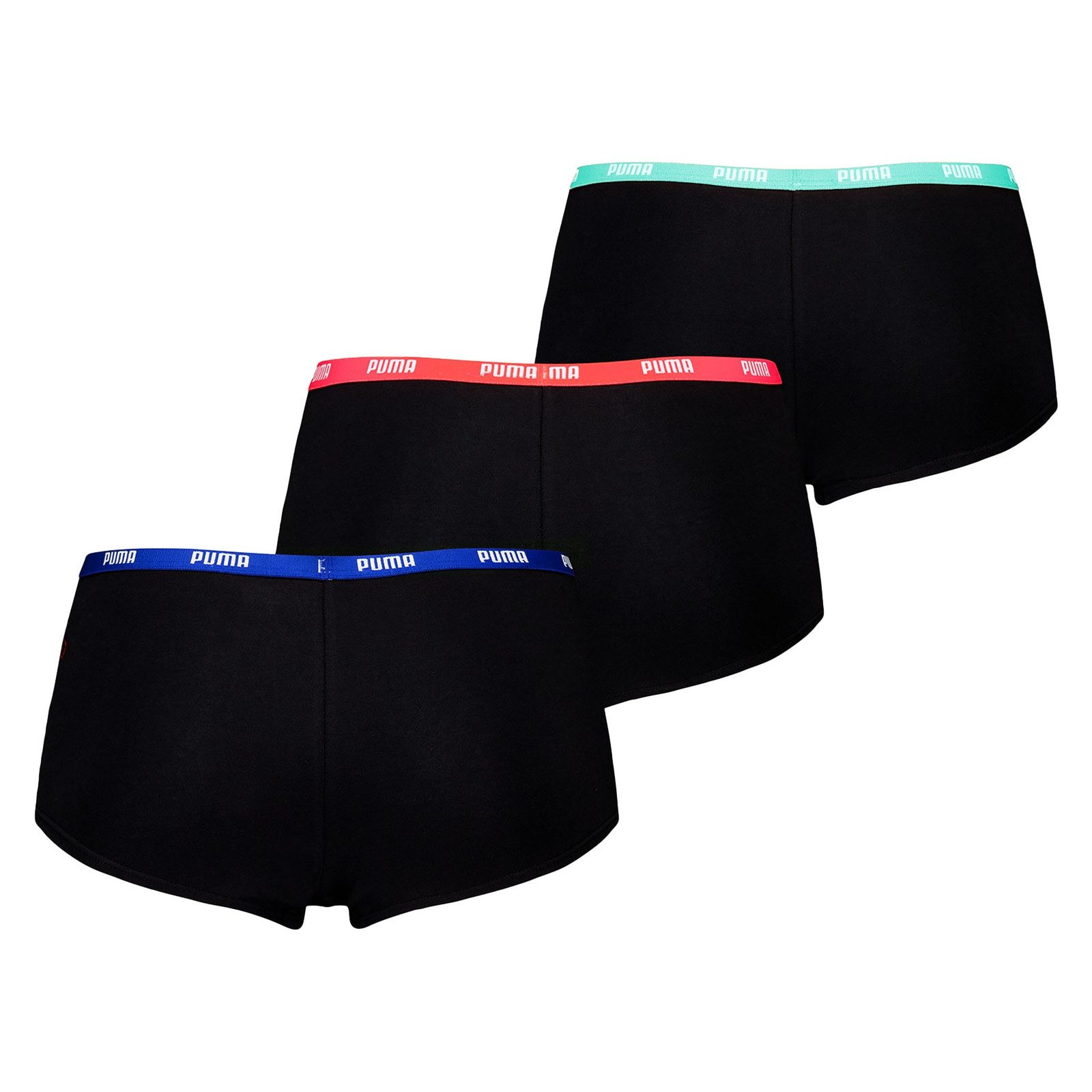 PUMA Panty Mini Shorts (3-St., 3er Pack) mit elastischem Bund günstig online kaufen