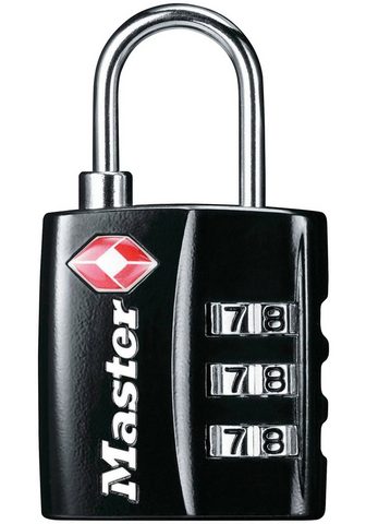 MASTER LOCK Vorhängeschloss Zahlenschloss TSA...