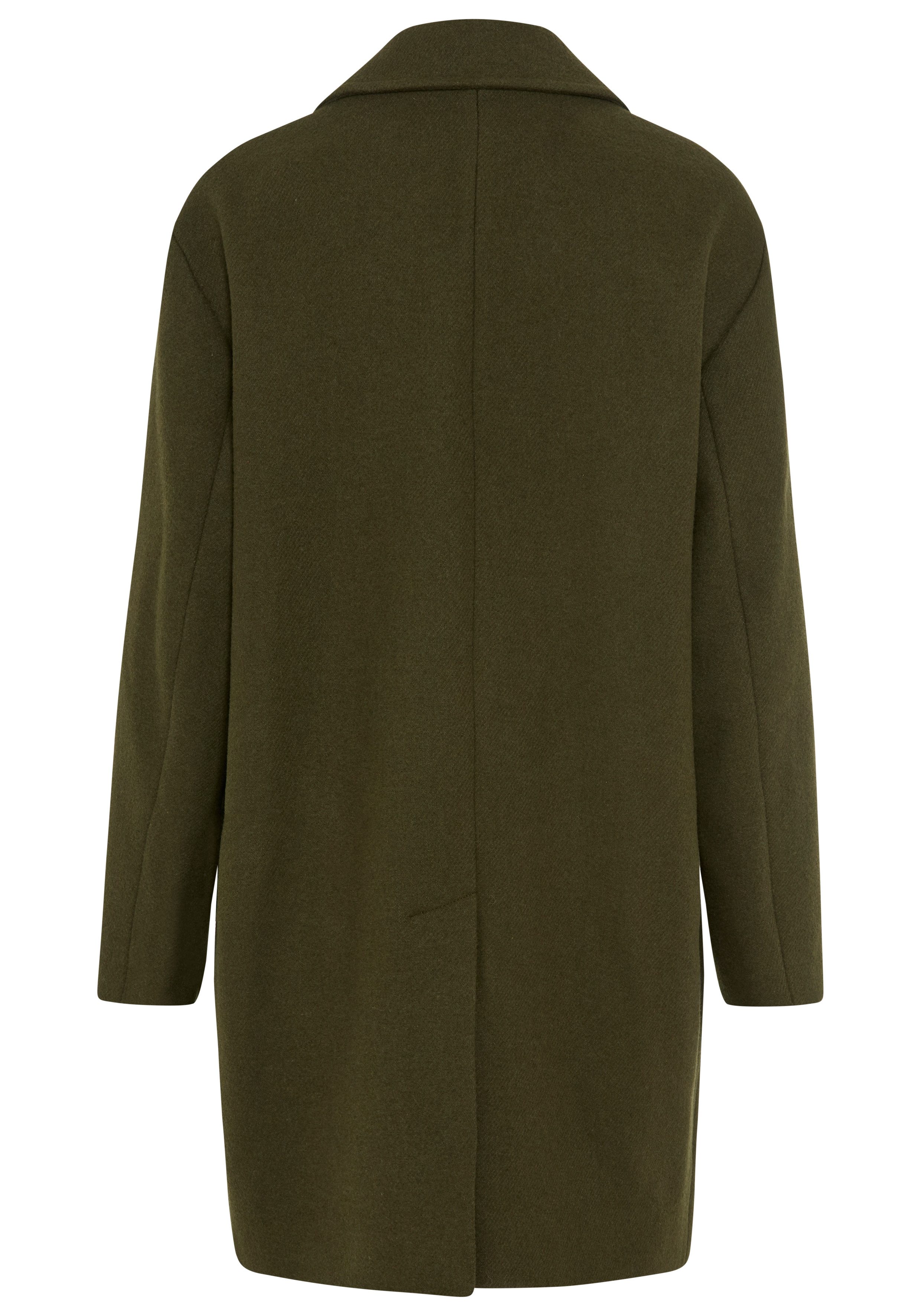 BOSS ORANGE Kurzmantel Calesara Premium Damenmode in gerader Passform, Woll günstig online kaufen