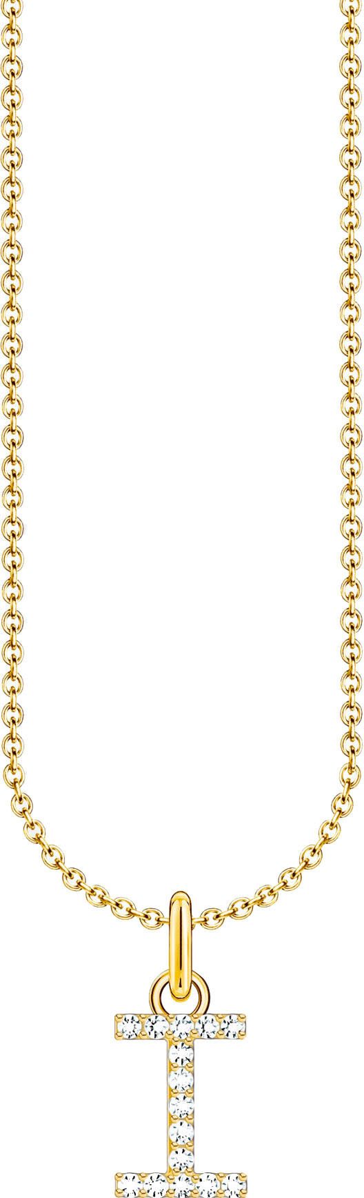THOMAS SABO Kette mit Anhänger Buchstab...