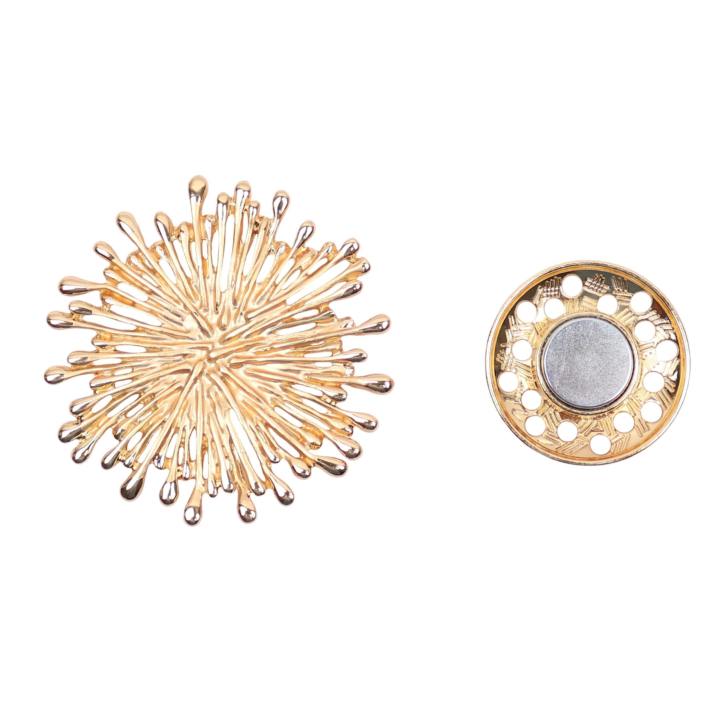 MIRROSI Brosche Magnetbrosche für Damen elegant, wunderschönes Design
