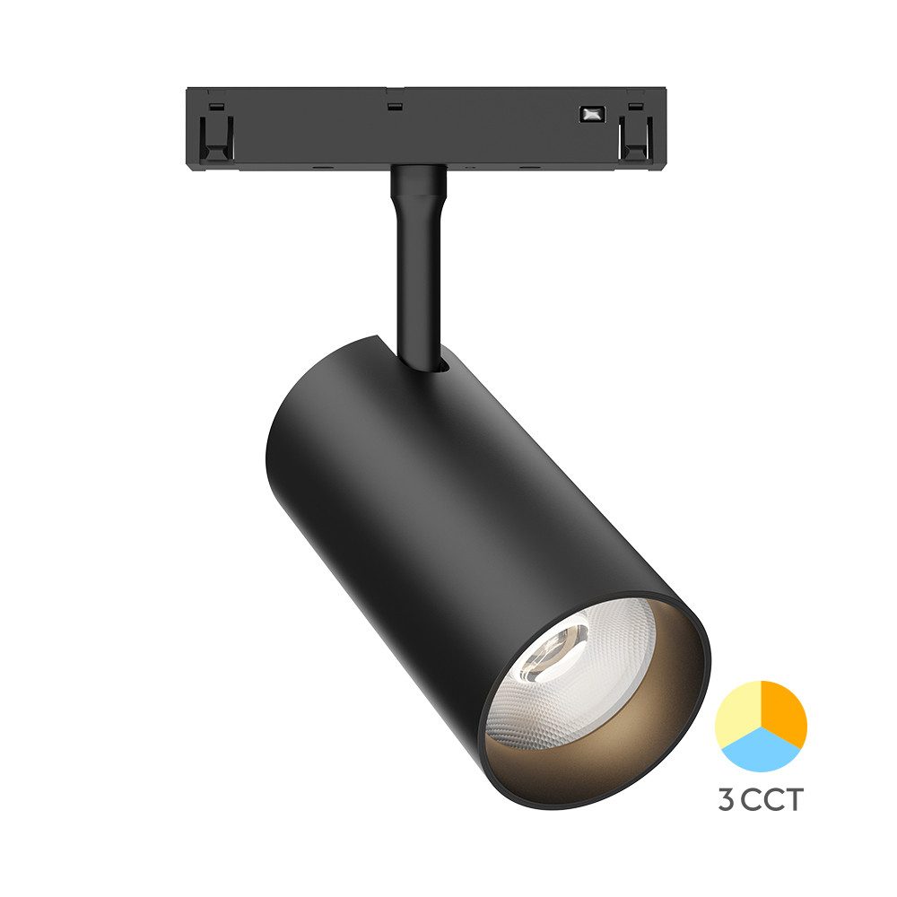 Braytron LED Deckenstrahler LED Schienenstrahler 18W Warmweiß Neutralweiß Kaltweiß 3CCT 1, LED fest integriert, Neutralweiß, Kaltweiß, Warmweiß