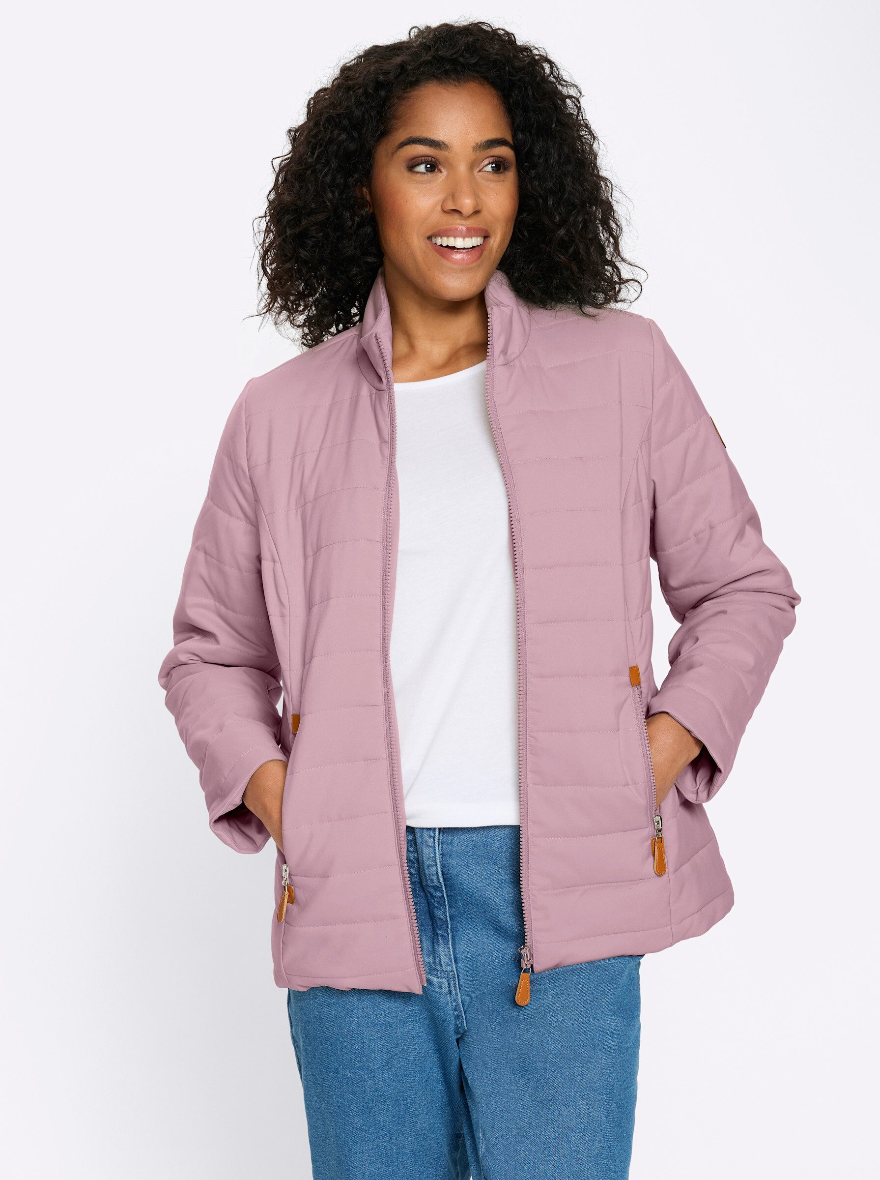 Sieh an! Winterjacke Steppjacke Langarm
