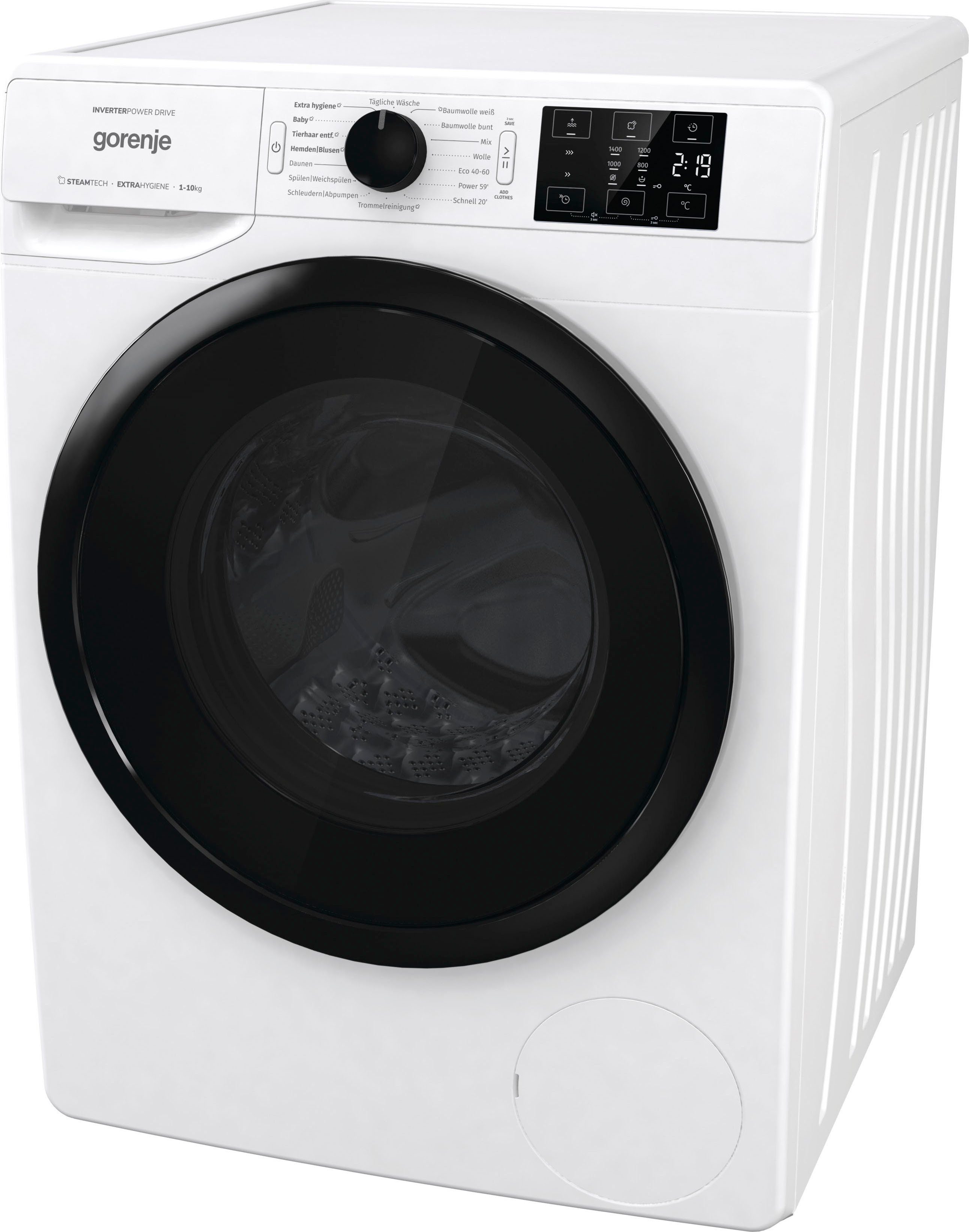 GORENJE Waschmaschine W2NEI 1400 U/min 10 14 APS, kg