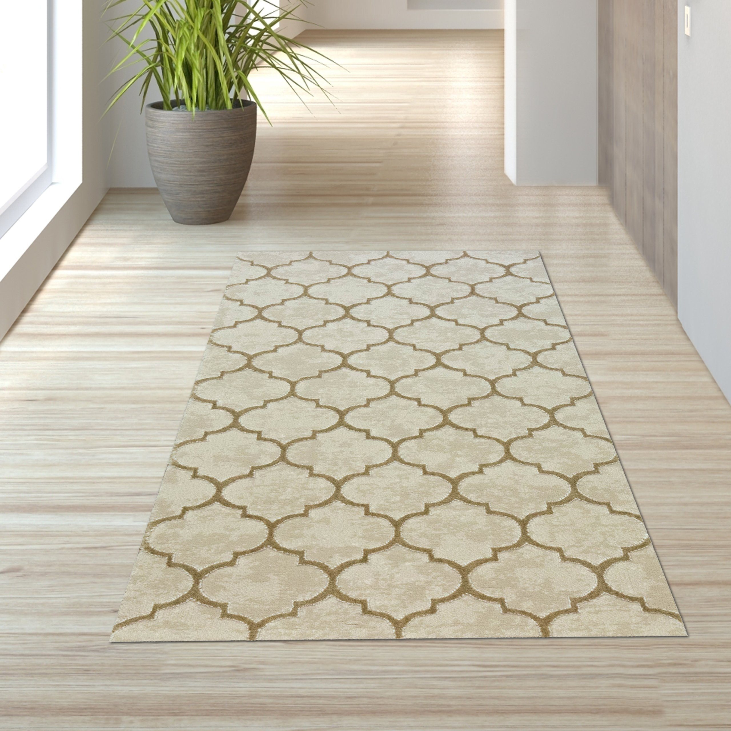 TeppichHome24 Teppich Wohnzimmerteppich Marokkanisches Muster in günstig online kaufen