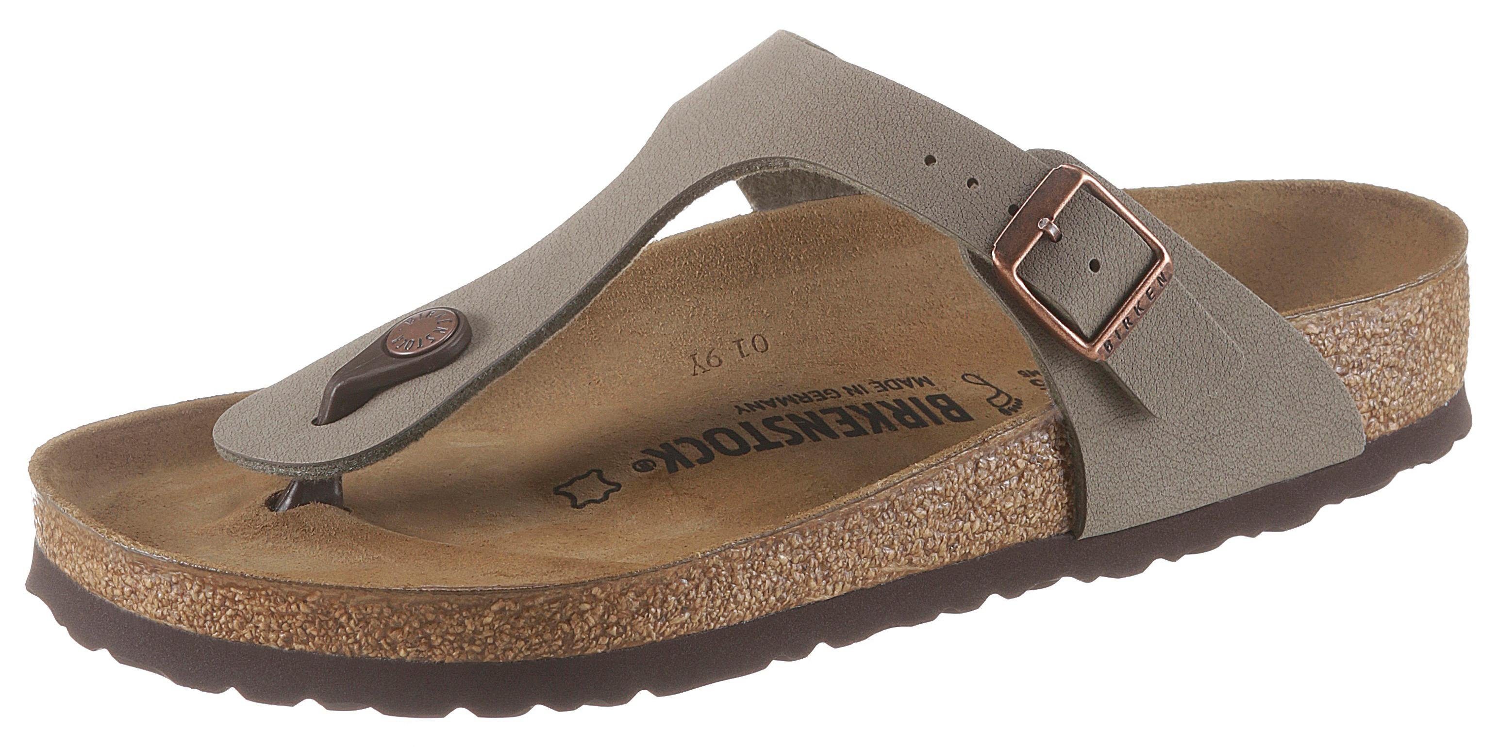 Birkenstock »GIZEH BF« Zehentrenner mit vorgeformtem Fußbett online kaufen  | OTTO