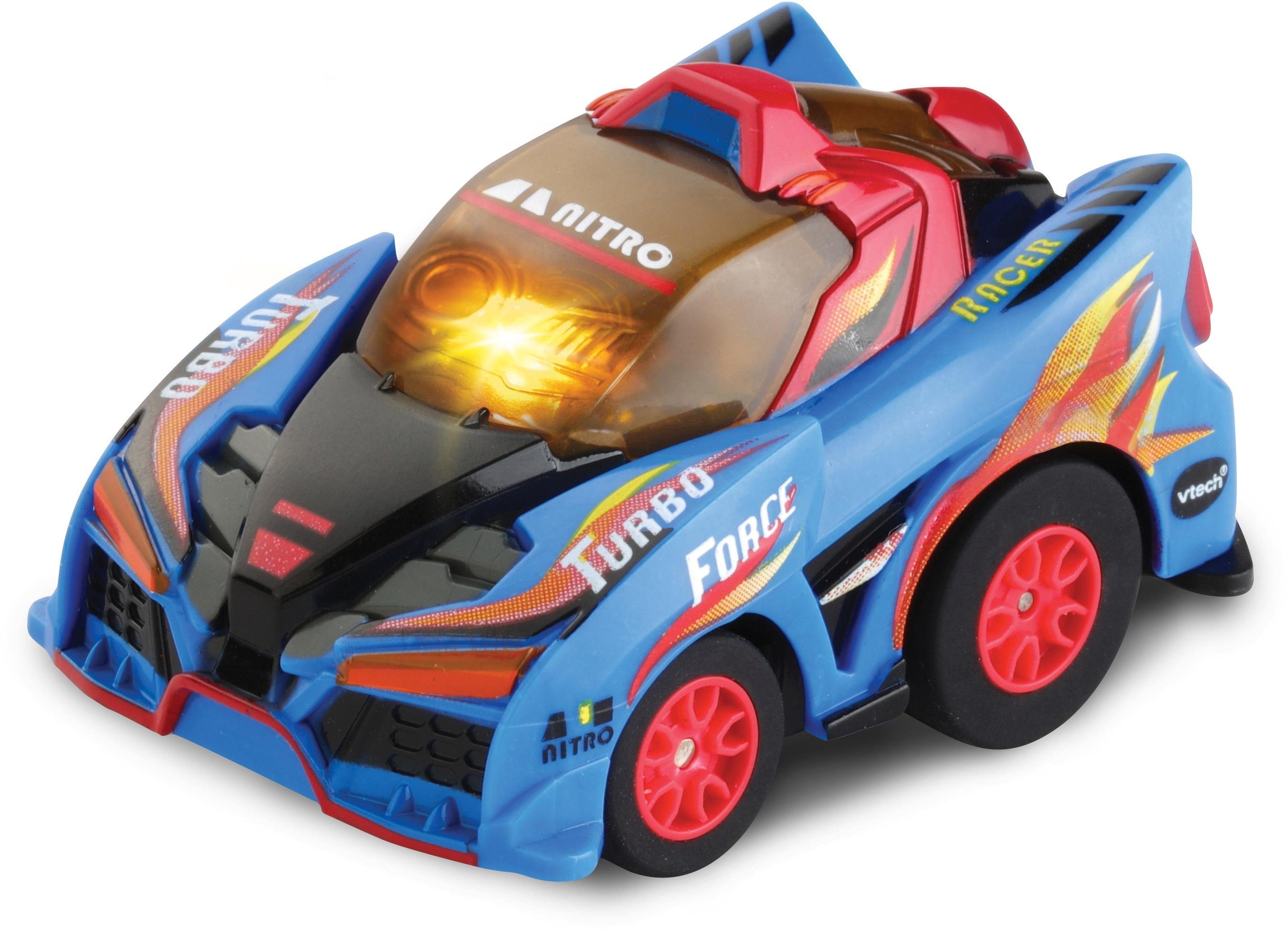 Vtech® RCAuto »Turbo Force Racers Race Car blau«, mit Licht und