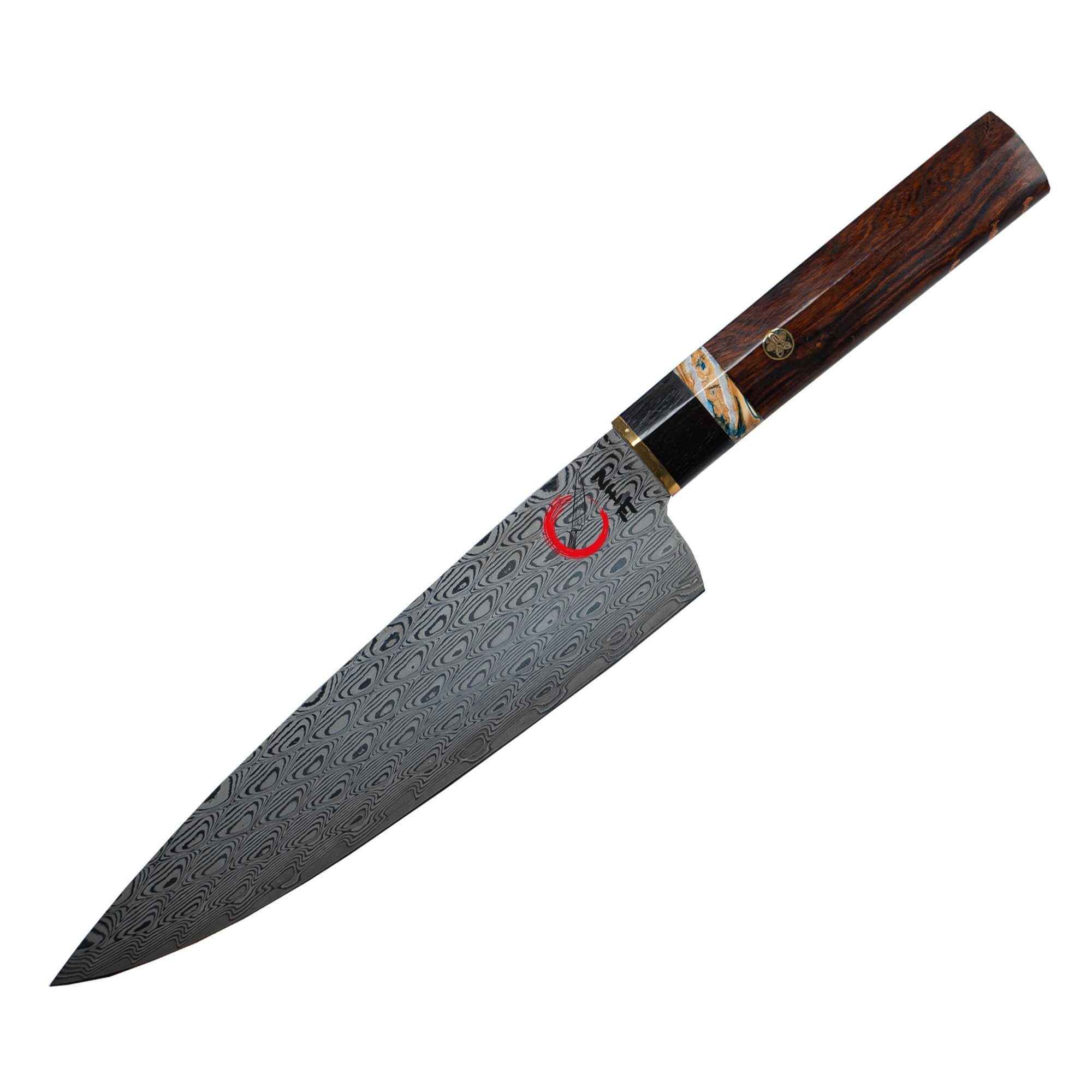 Küchenkompane Damastmesser Japanisches Zhi Shang Damastmesser
