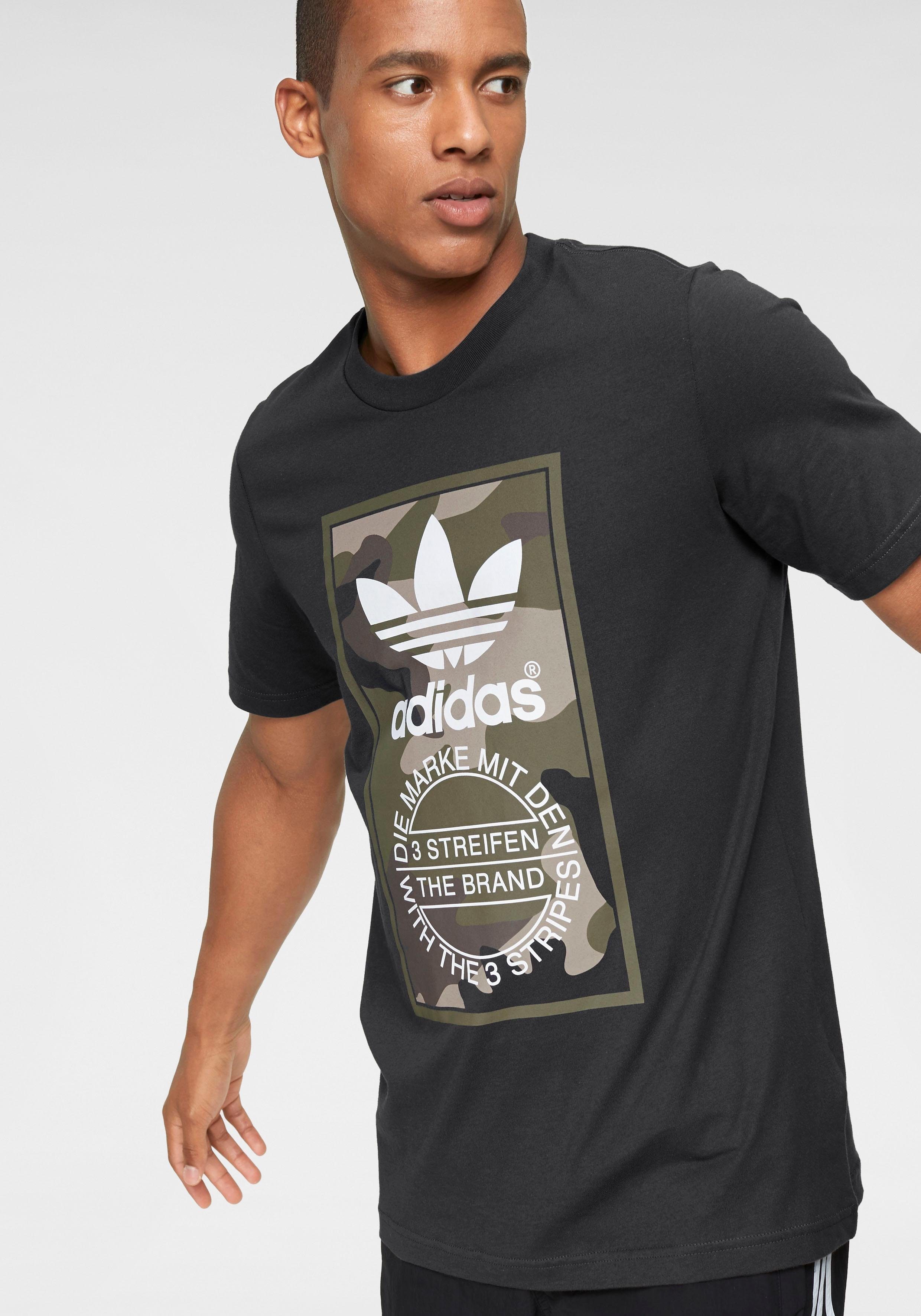 adidas Originals T-Shirt »CAMO TEE«, Rundhalsausschnitt ...