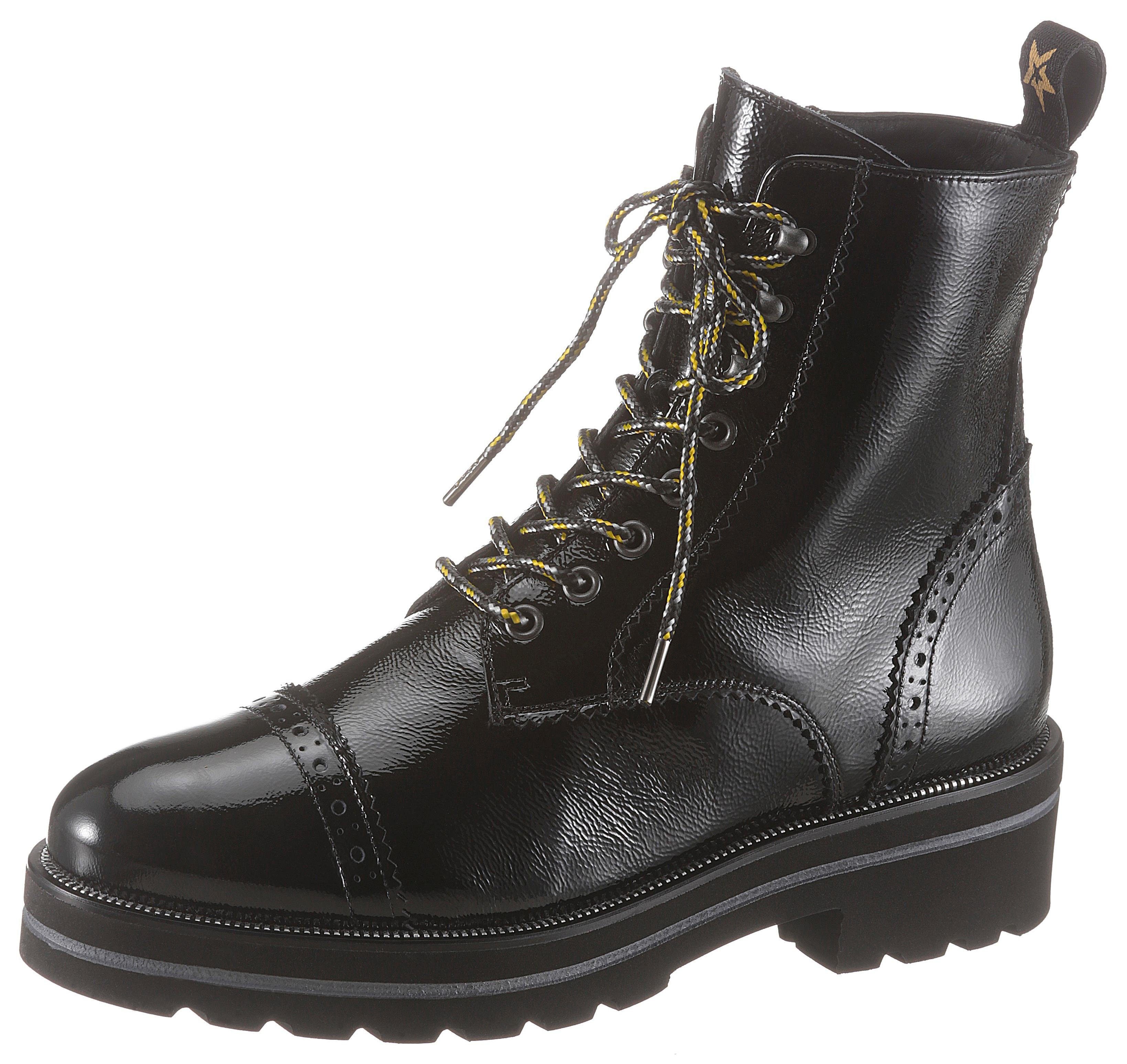 AboutYou | Damen Gabor Schnürboots schwarz, weiß AboutYou | Damen Gabor Schnürboots schwarz, weiß