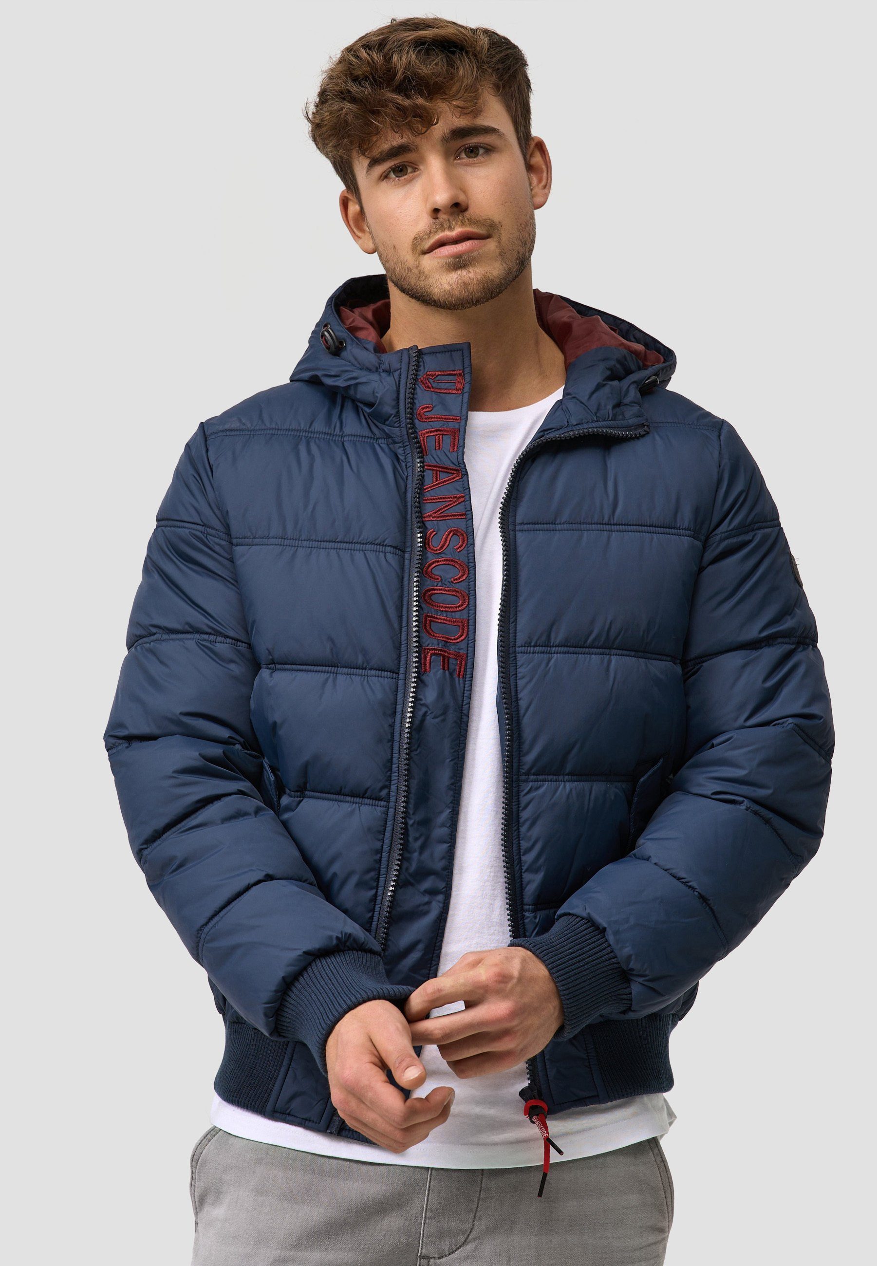 Adrian ZA Winterjacke Navy Indicode