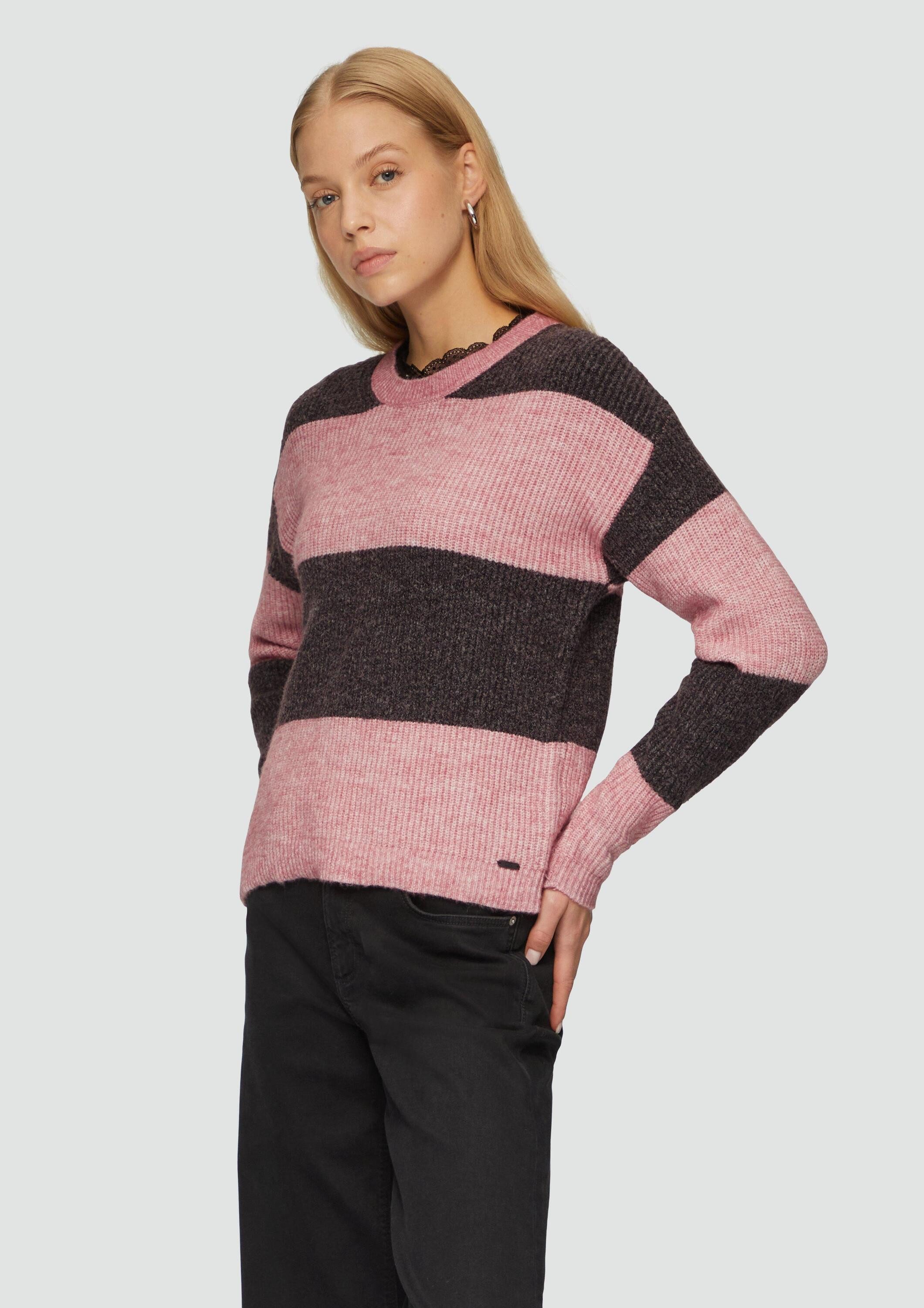 QS Longpullover Strickpullover (1-tlg) günstig online kaufen