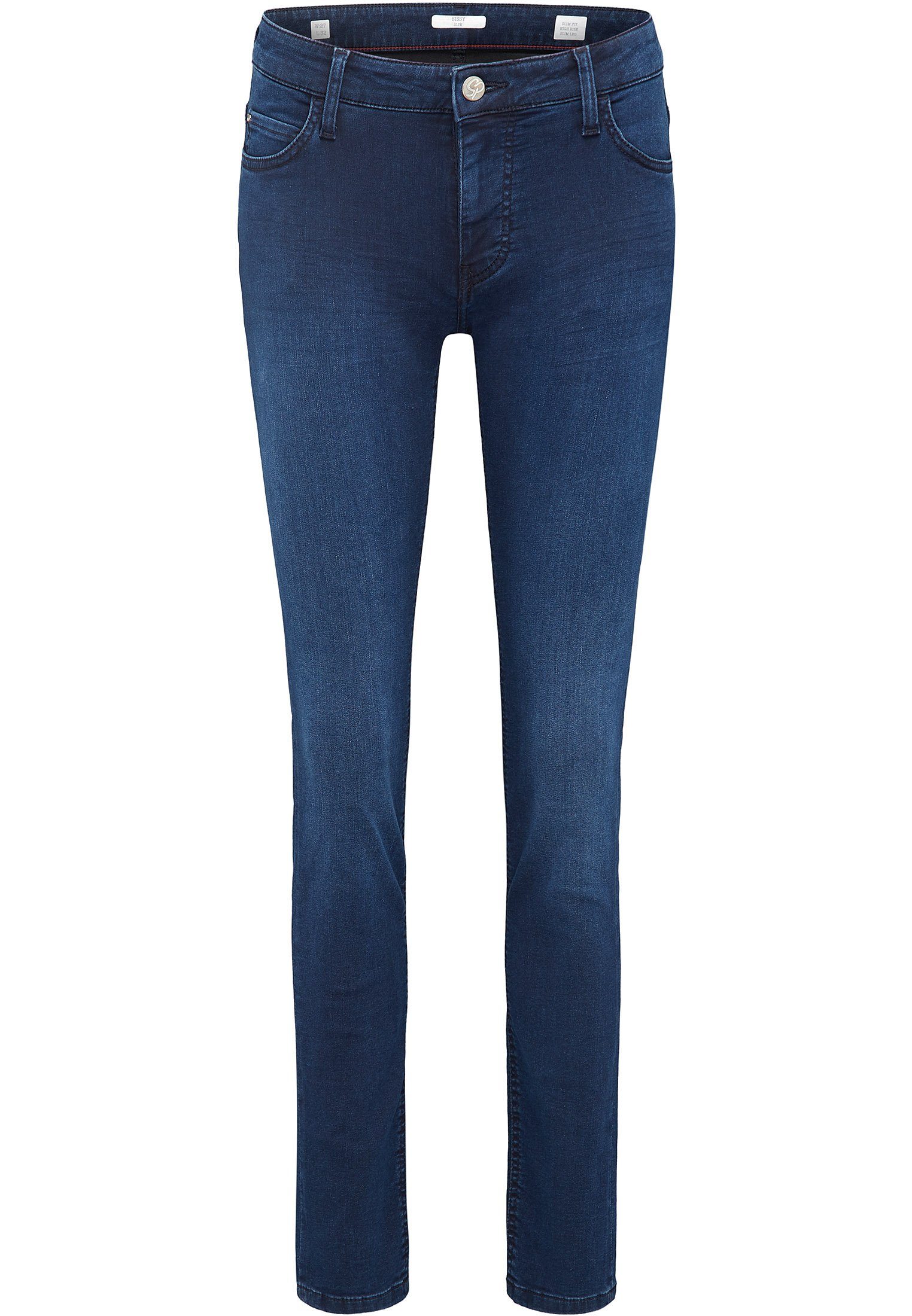 MUSTANG 5-Pocket-Jeans »Sissy Slim S&P«, Jeans mit leicht erhöhtem Bund,  schmalem Schnitt und Beinver online kaufen | OTTO