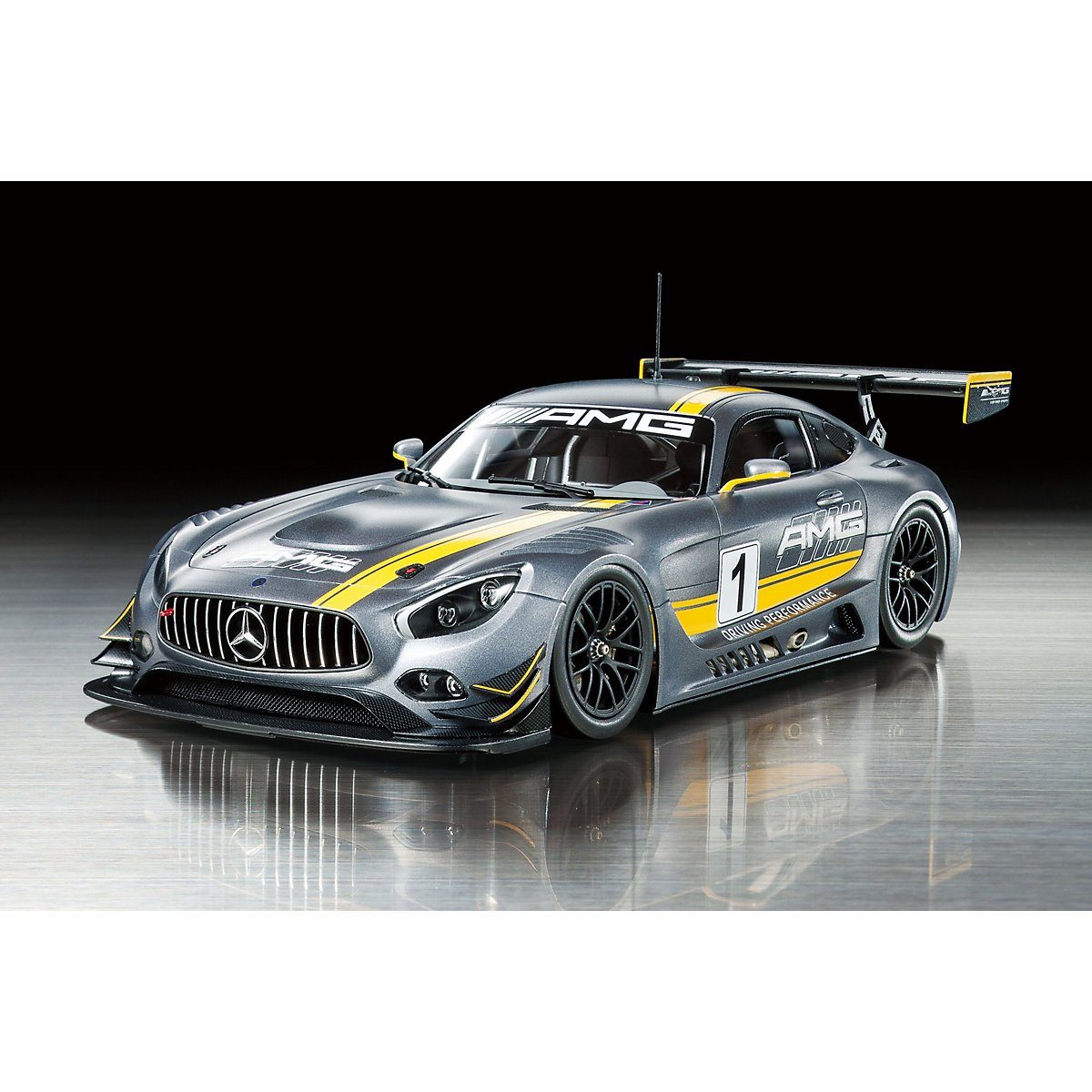 Maisto Tech Ferngesteuertes Auto "Mercedes AMG GT" gelb R/C Maßstab 1:24 Car 