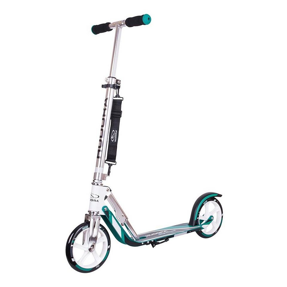 Scooter Cityroller 205, türkis Hudora Aluminium, Roller, Big Wheel