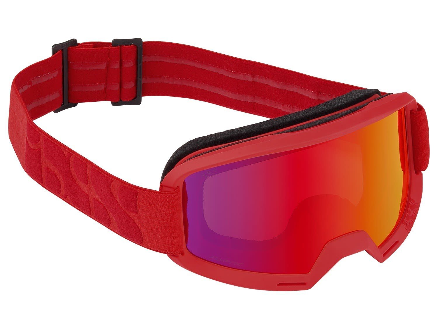 Red Ixs Accessoires Goggle IXS Hack Racing Mirror Fahrradbrille