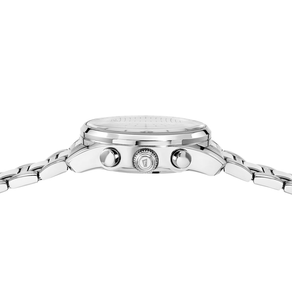 Festina Chronograph Boyfriend Collection F20753_5, Quarzuhr, Armbanduhr, Damenuhr, Herrenuhr, Edelstahlarmband, analog