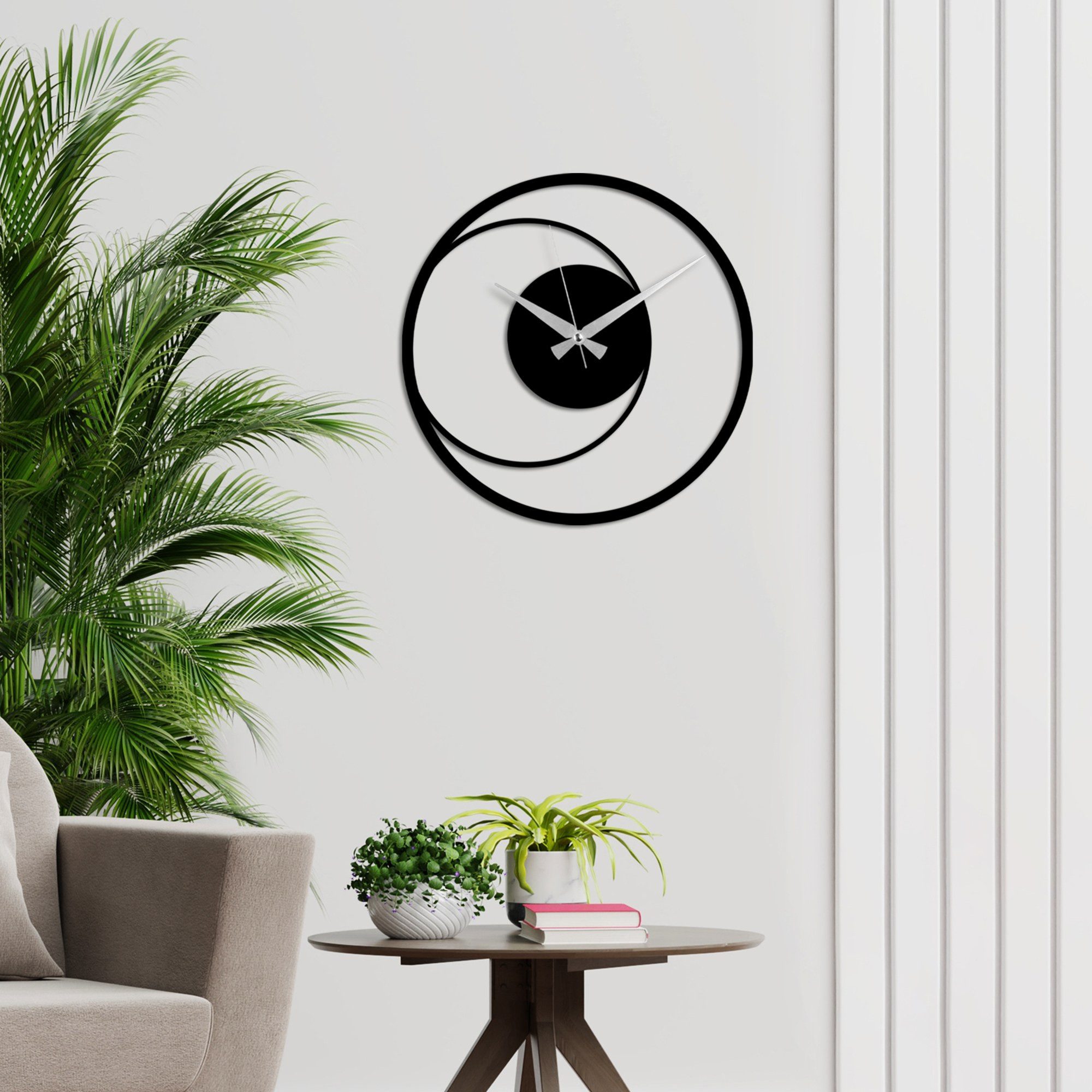 Wallity Wanduhr 100% METAL günstig online kaufen