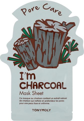 Tuchmaske "I'm Real Charcoal"...