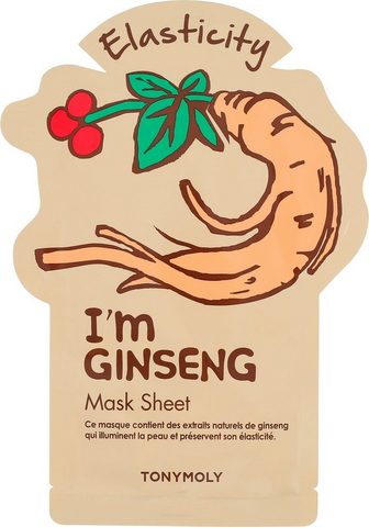 Tuchmaske "I'm Real Ginseng"...