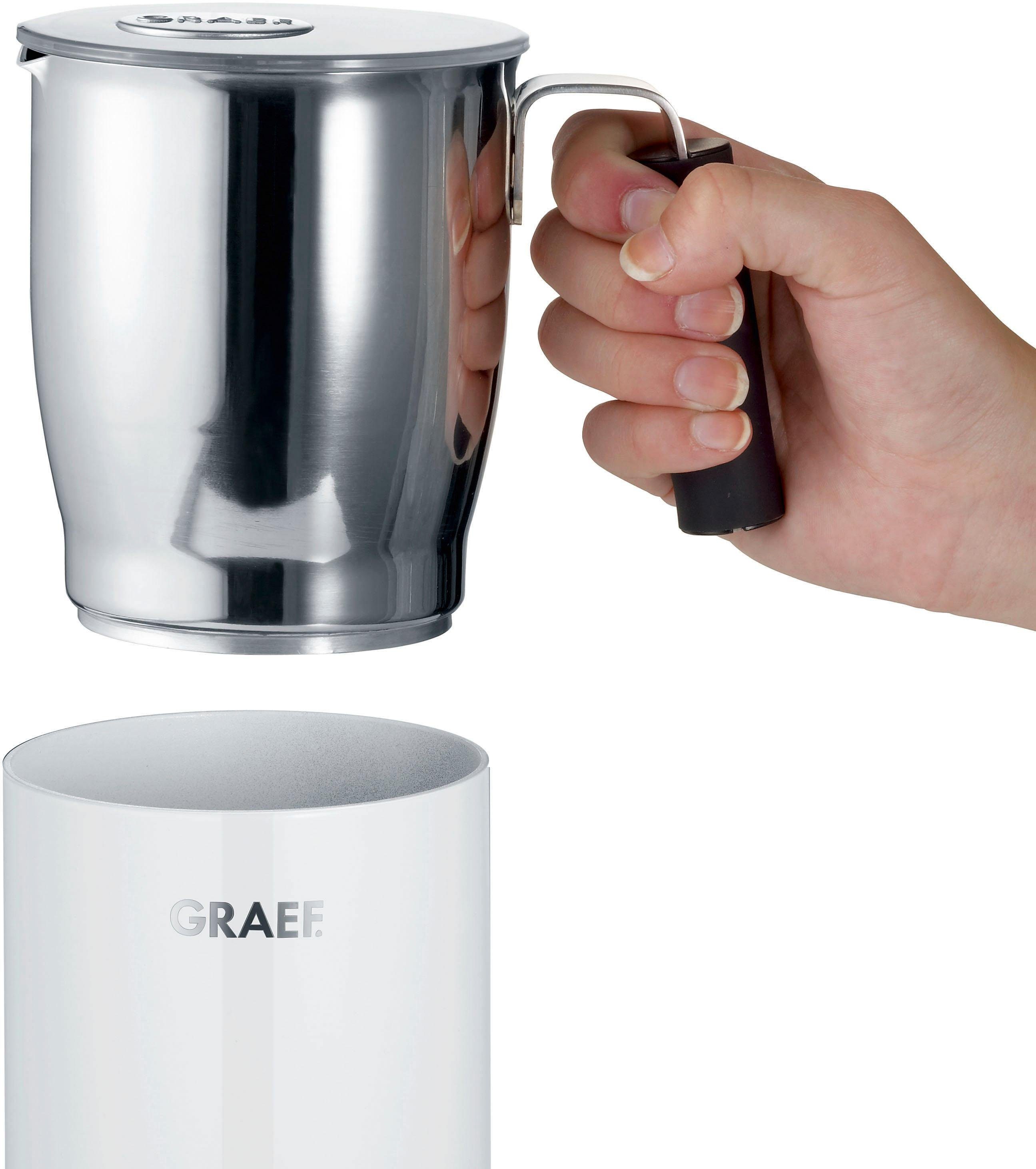 Graef Milchaufschäumer MS 701, weiß, 500 W, Bild 5