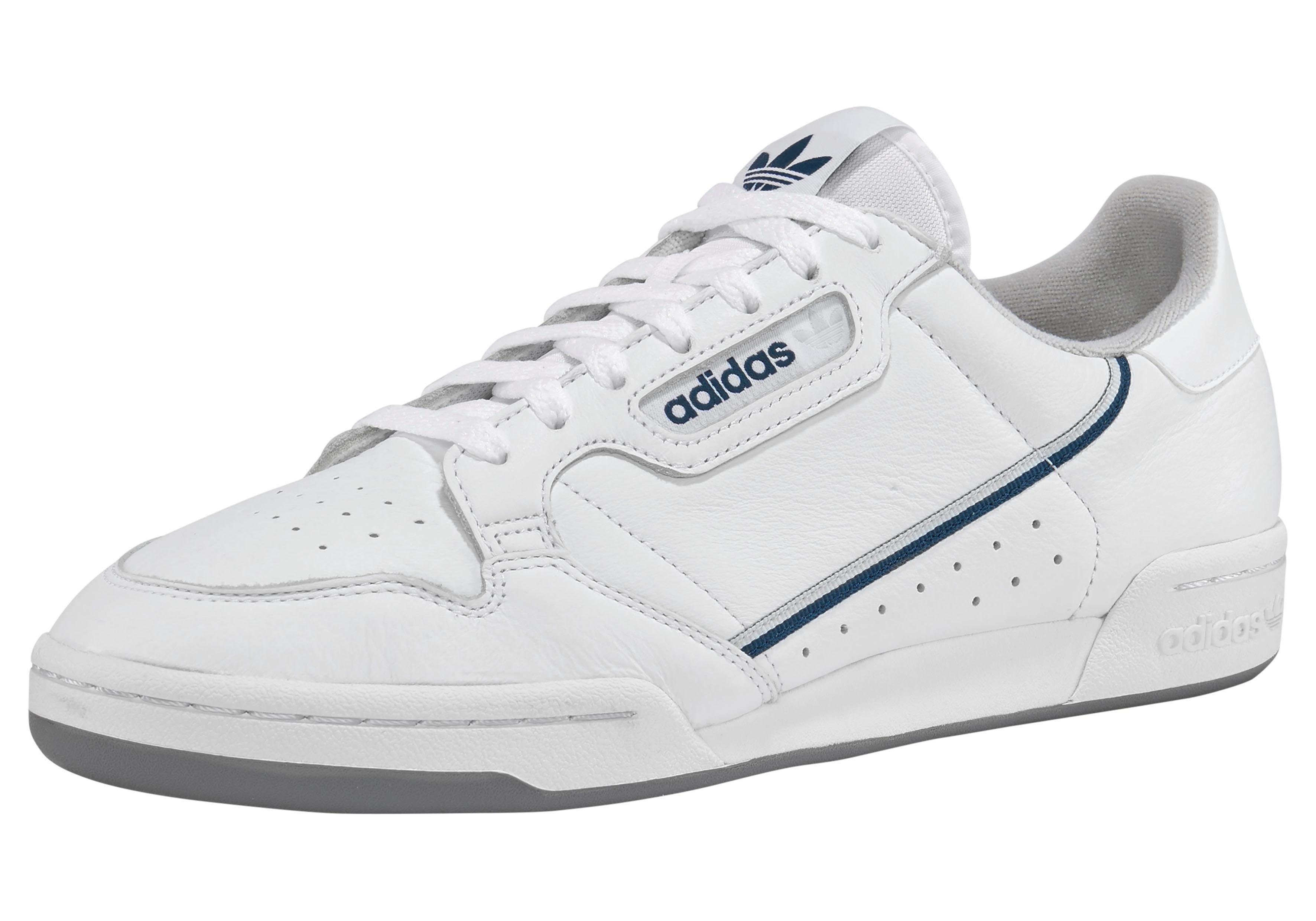 adidas originals continental 80 recon leather sneakers