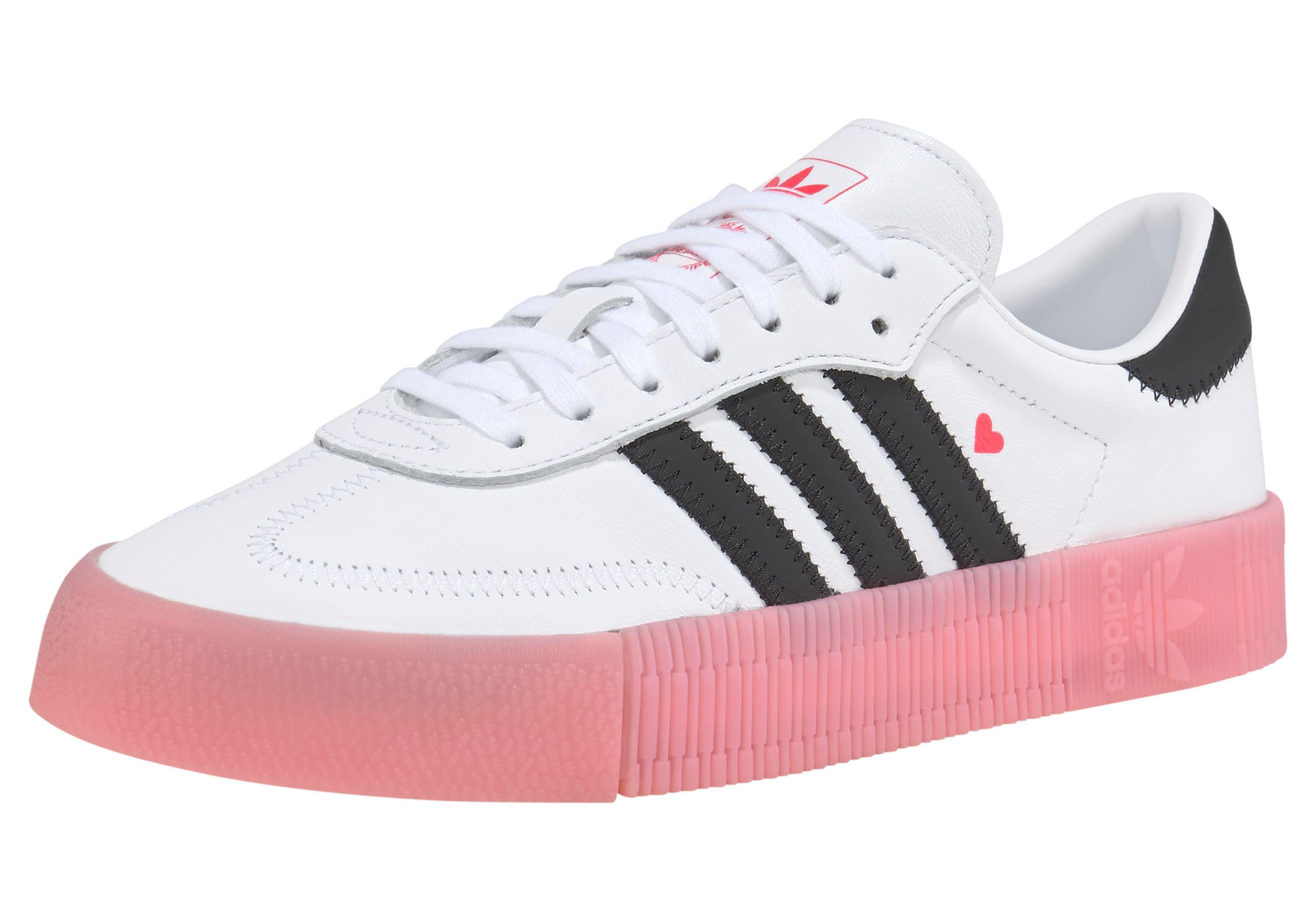 adidas originals sambarose sneakers