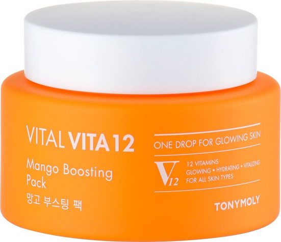TONYMOLY Gesichtsmaske »Vital Vita 12 Mango Boosting Pack«