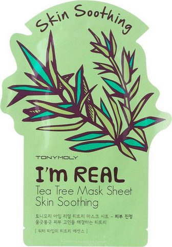 Tuchmaske "I'm Real Teatree"...