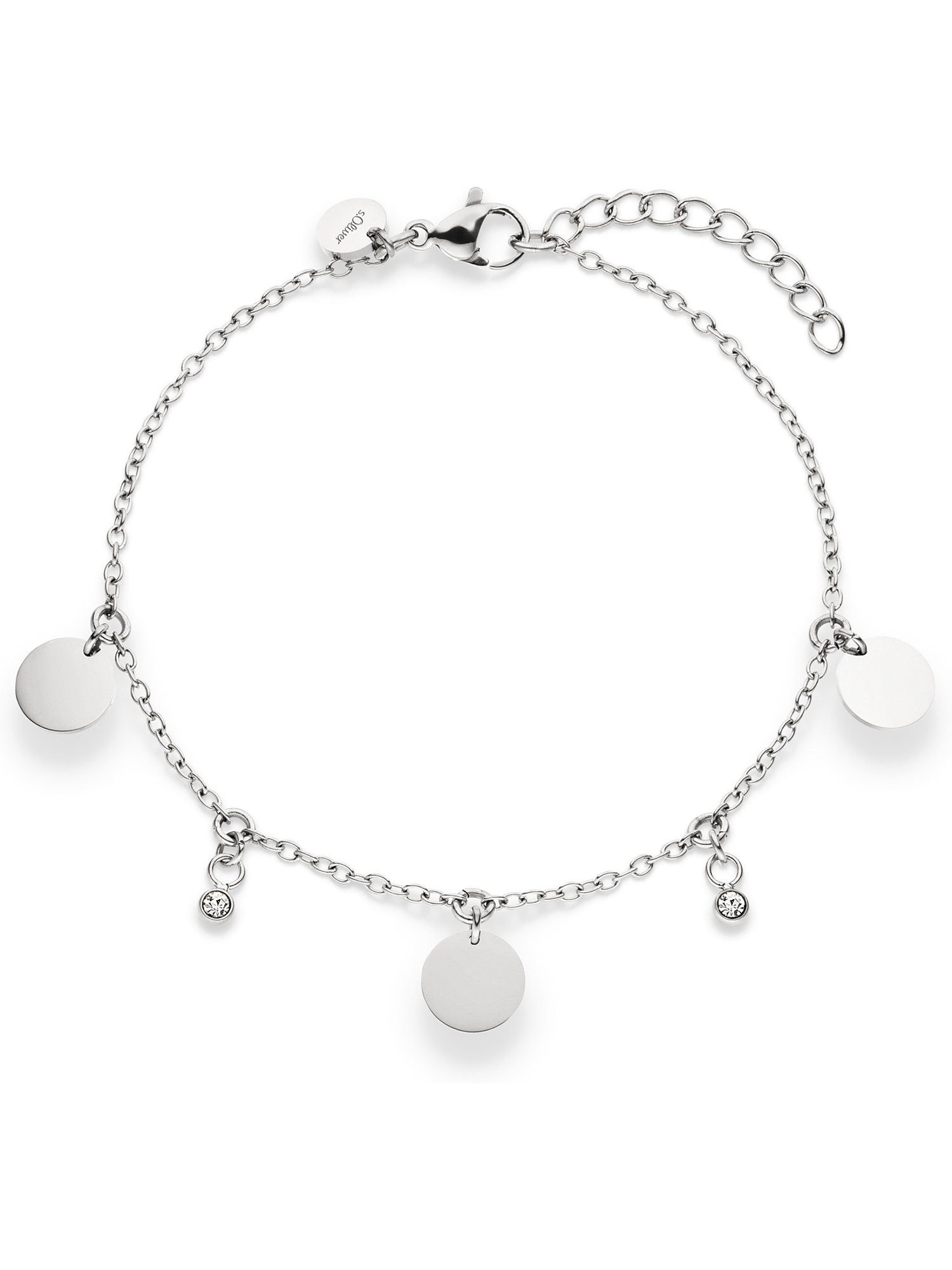 s.Oliver Armband S.Oliver Damen-Armband Edelstahl