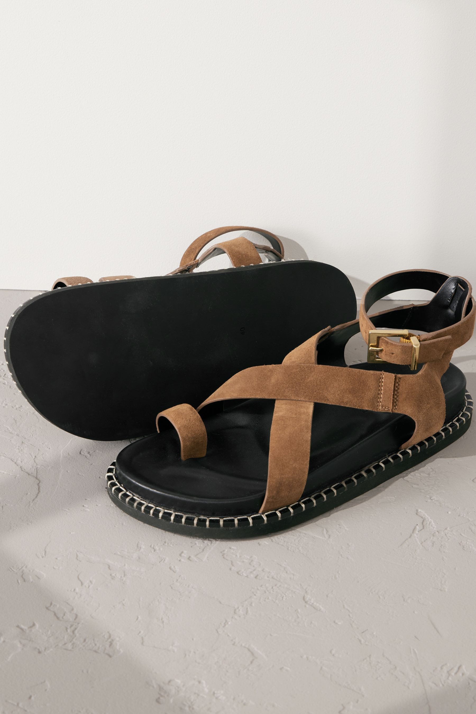 Next Signature Premium Sandalen mit Zehenschlaufen günstig online kaufen