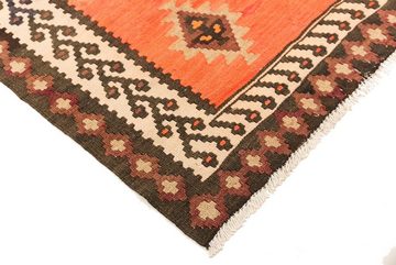 Orientteppich Perser Kelim Fars Azerbaijan Antik 260x149 Handgewebt Orientteppich, Nain Trading, Höhe: 0.4 mm