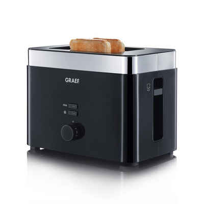 Graef Toaster TO 62, 2 kurze Schlitze, für 2 Scheiben, 888 W