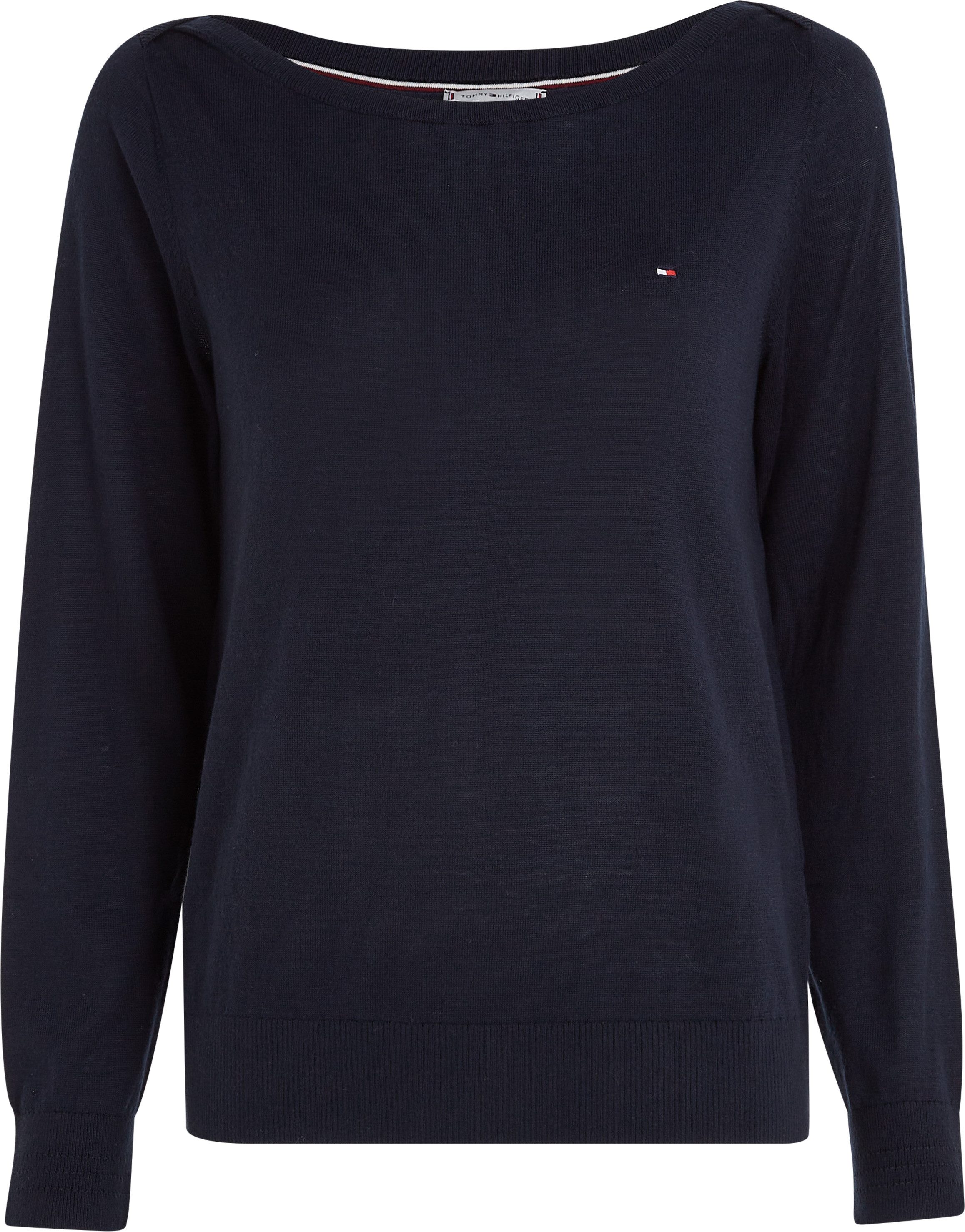 Strickpullover CO JERSEY STITCH V-NECK SWEATER