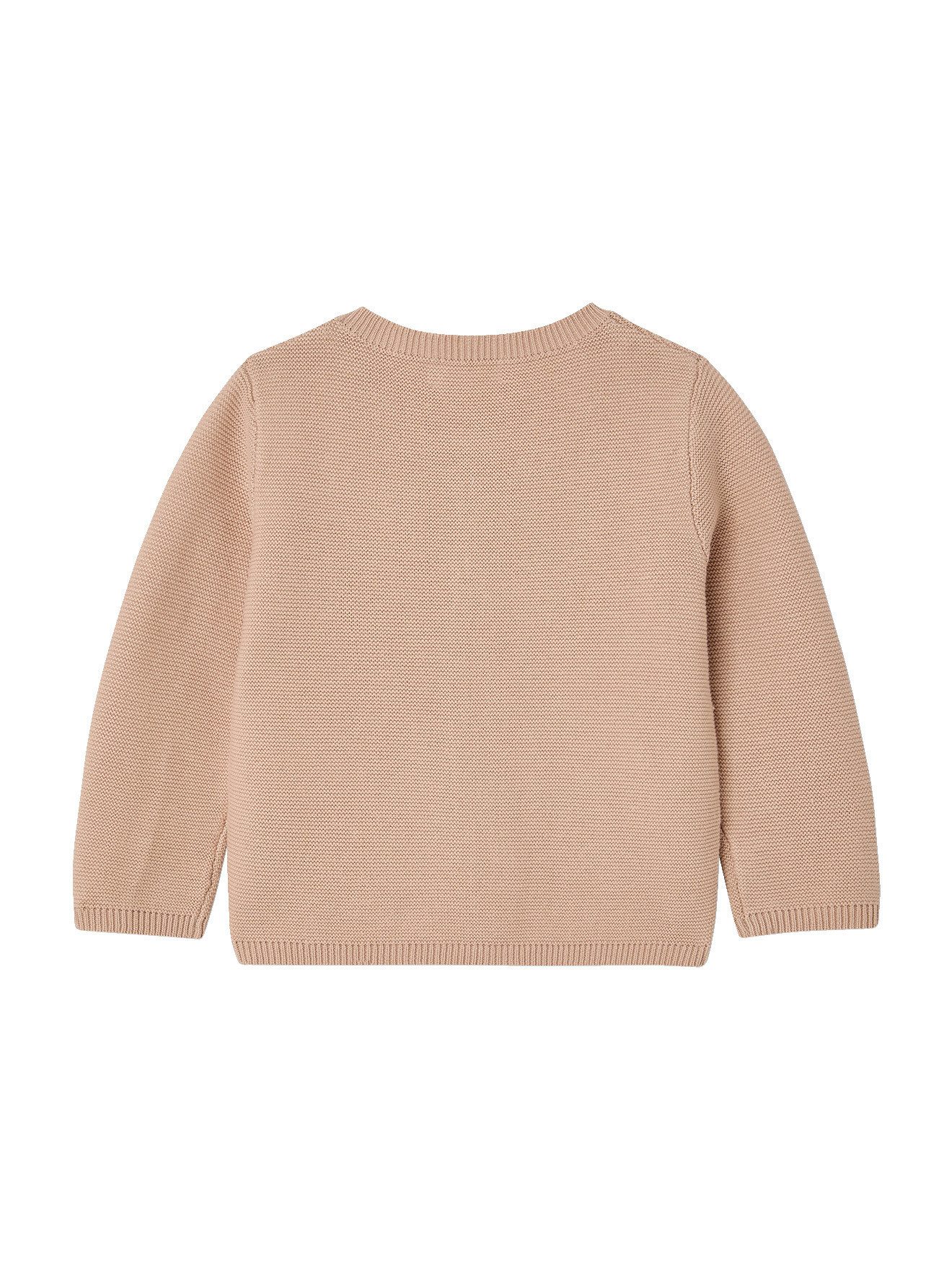vertbaudet Strickjacke Baby Strickjacke Herz BASIC Stickerei – Bild 2 von 5