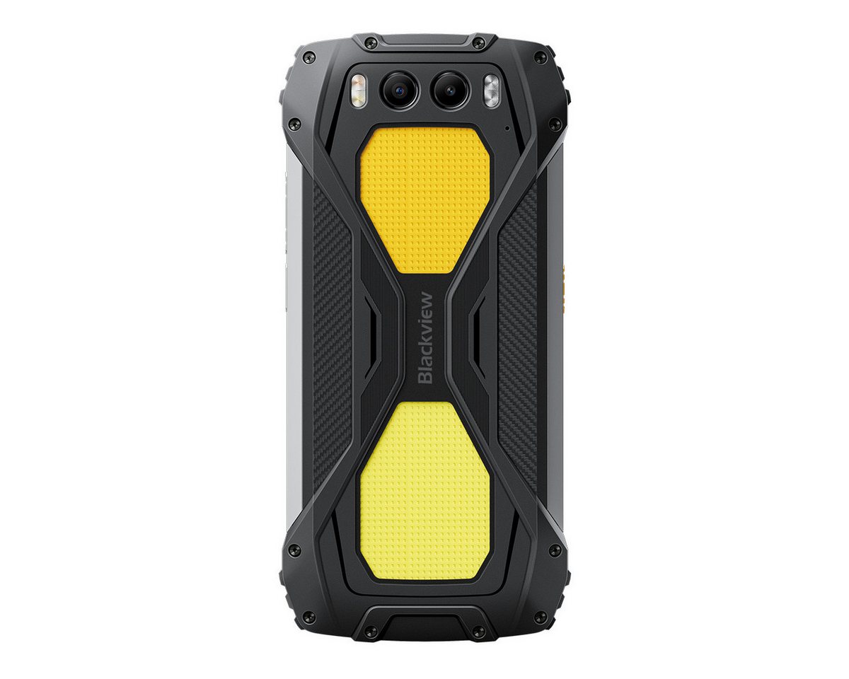 blackview BV7300 Rugged Smartphone 18GB, Campinglicht, Dual Core 256 GB Smartphone (16.94 cm/6.67 Zoll, 2000 GB Speicherplatz, 50 MP Kamera, Handschuhmodus, Campinglicht, Unterwassertauglich, 20 MP Nachtsicht) gelb
