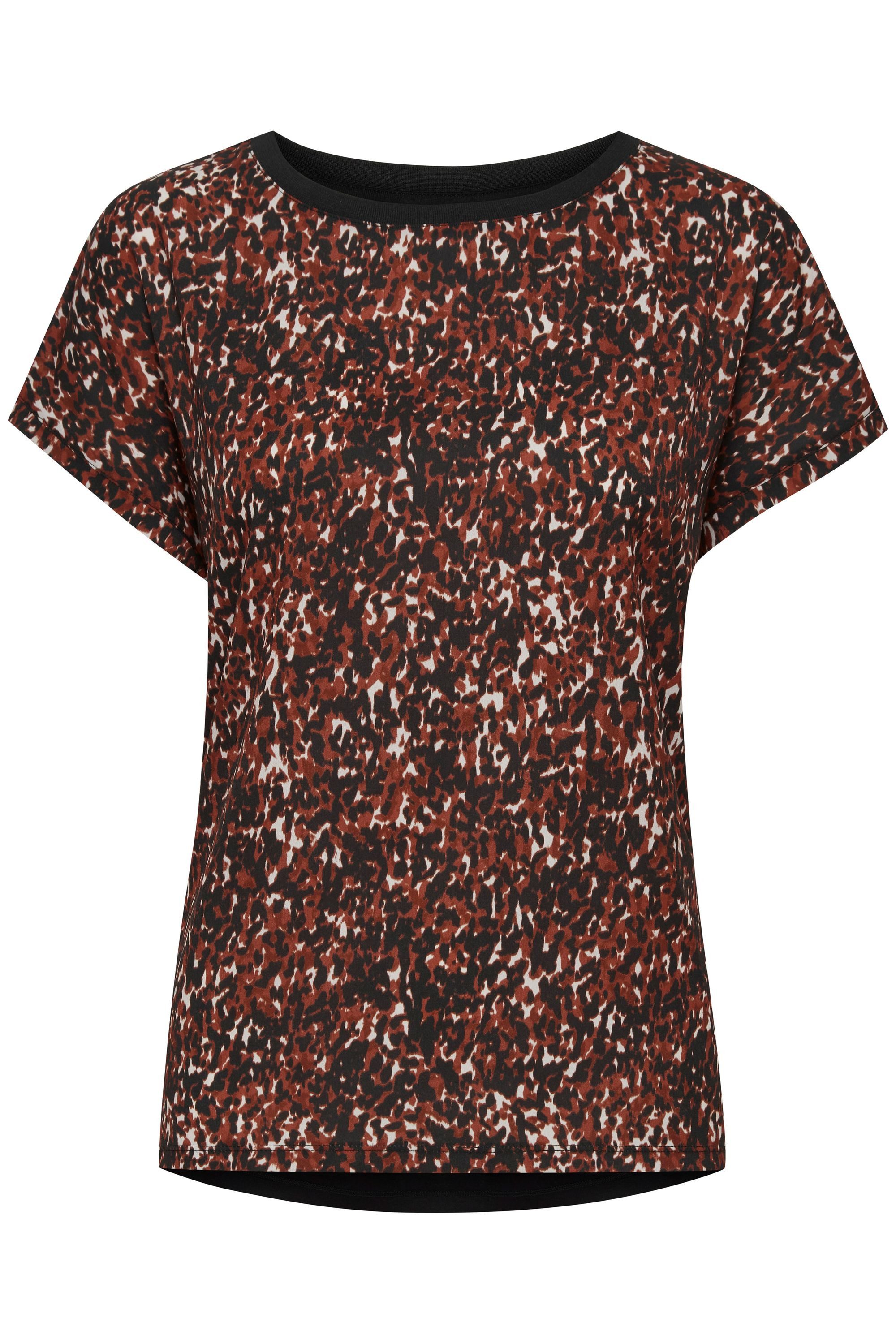 b.young T-Shirt BYPANYA T-Shirt mit Leo-Print günstig online kaufen