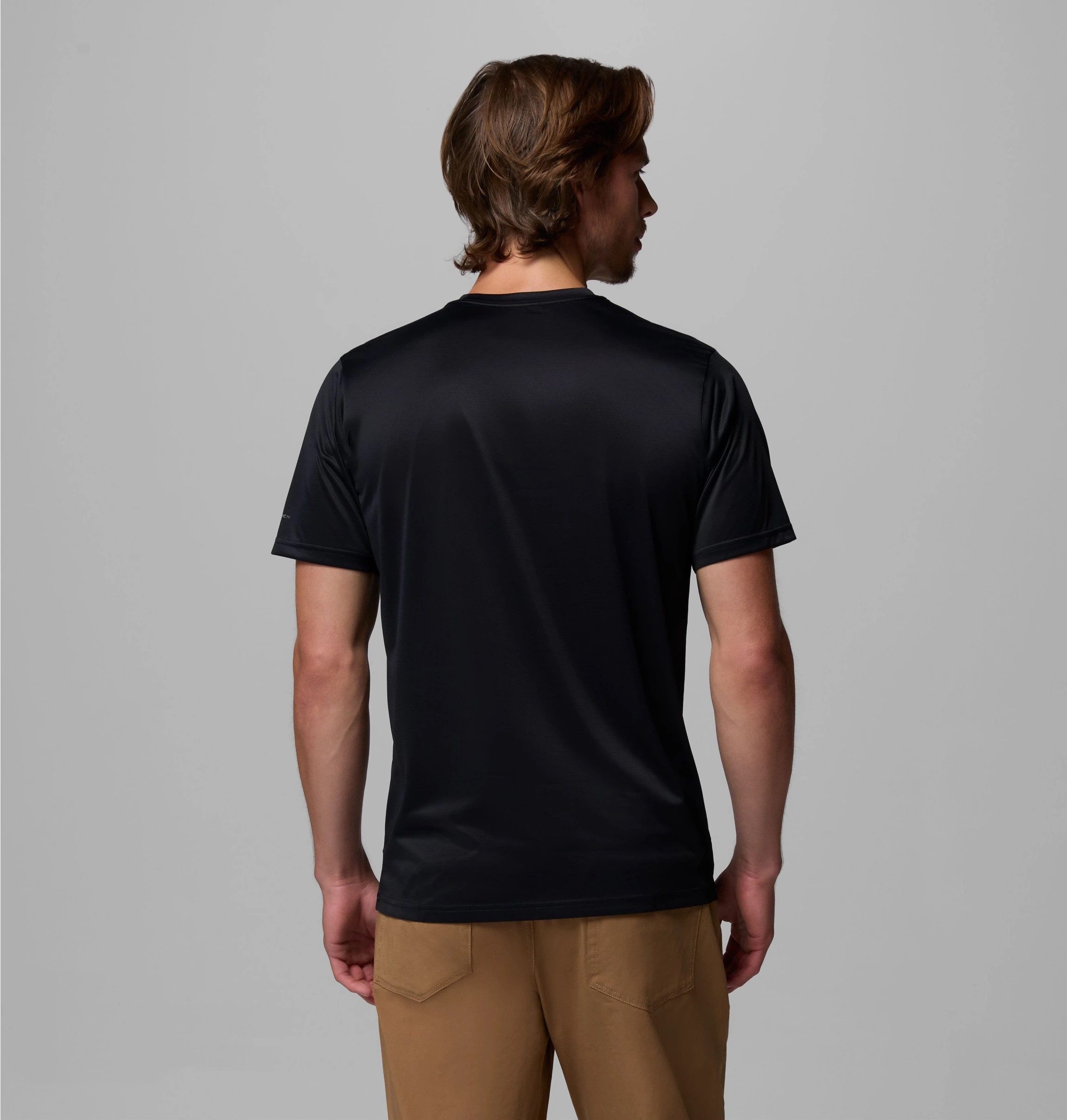 Columbia Funktionsshirt Kurzarm-Design, feuchtigkeitstransportierendes Gewebe, aus Polyester