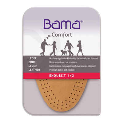 BAMA Group Einlegesohlen bama Leder Halbsohlen Exquisit ½ Einlegesohle 35/36